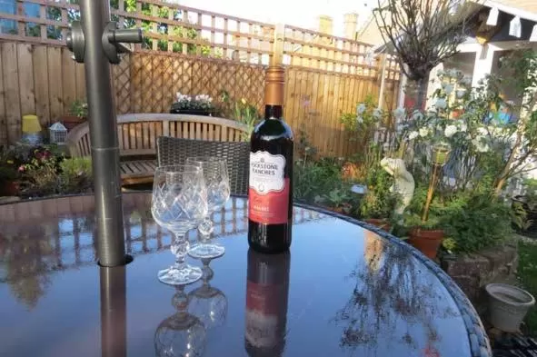 Garden, Drinks in St.Catherine`s Cottage, The Old School House