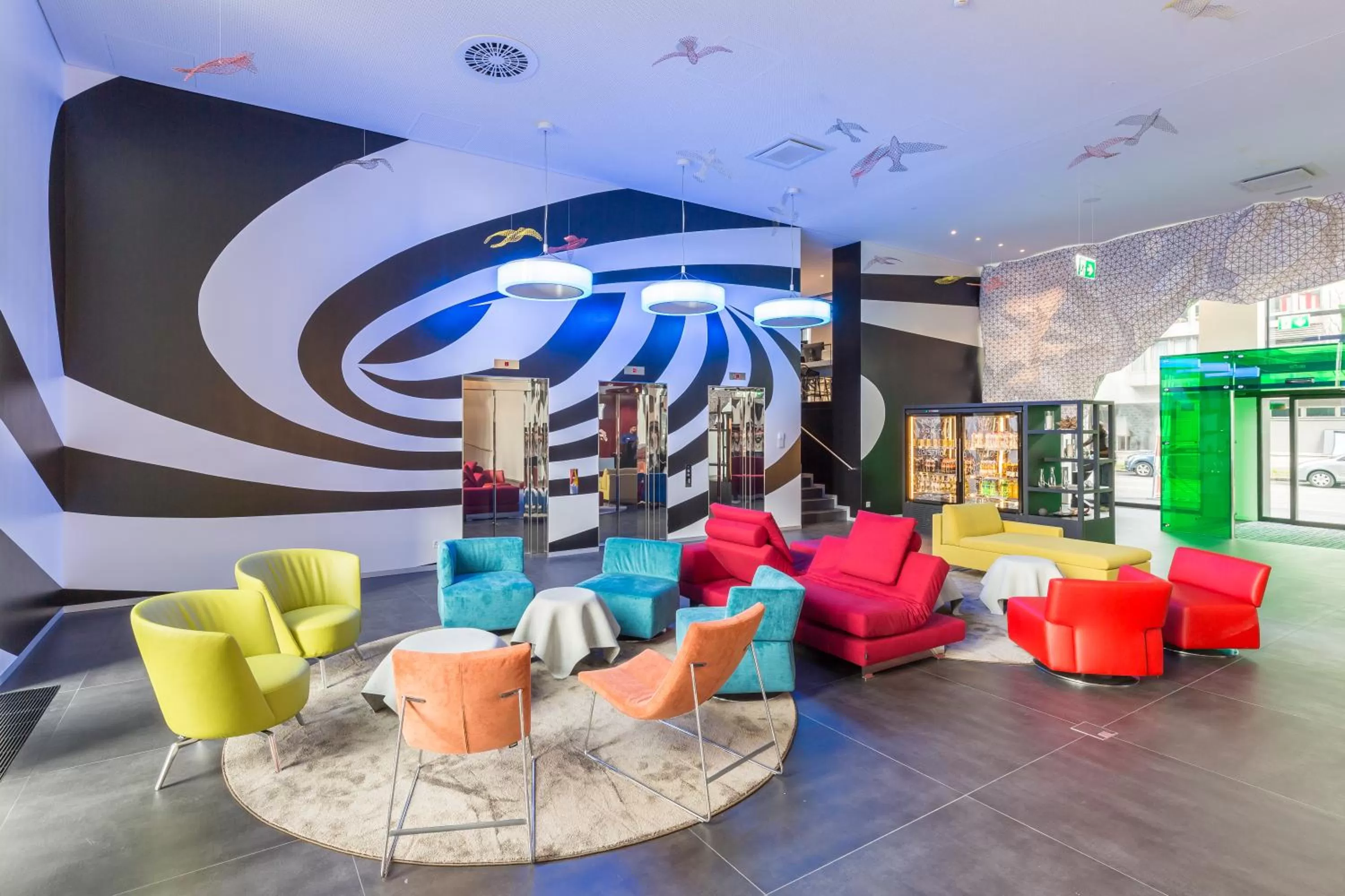 Lobby or reception in ibis Styles Basel City