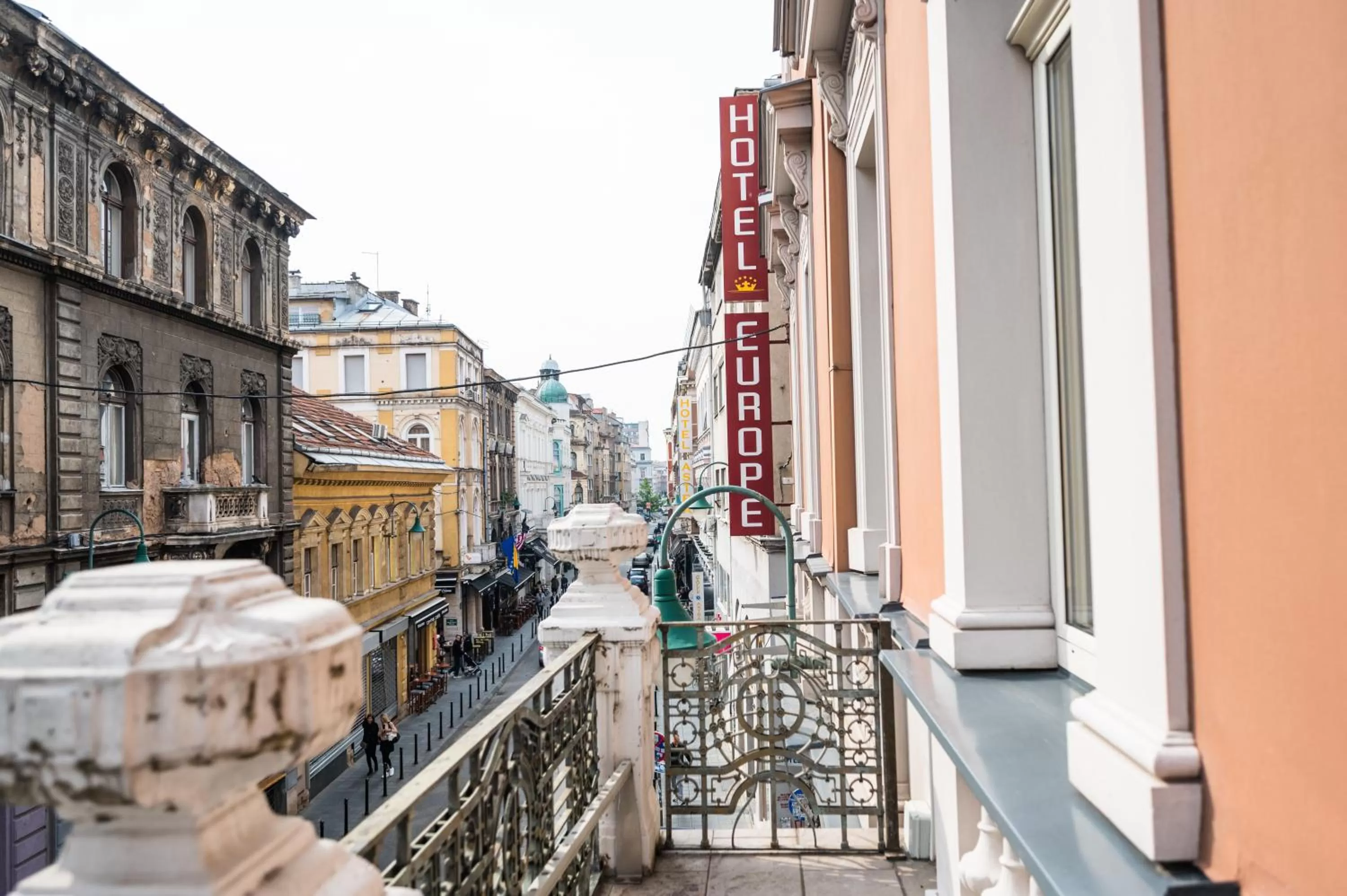 Balcony/Terrace in Hotel Europe
