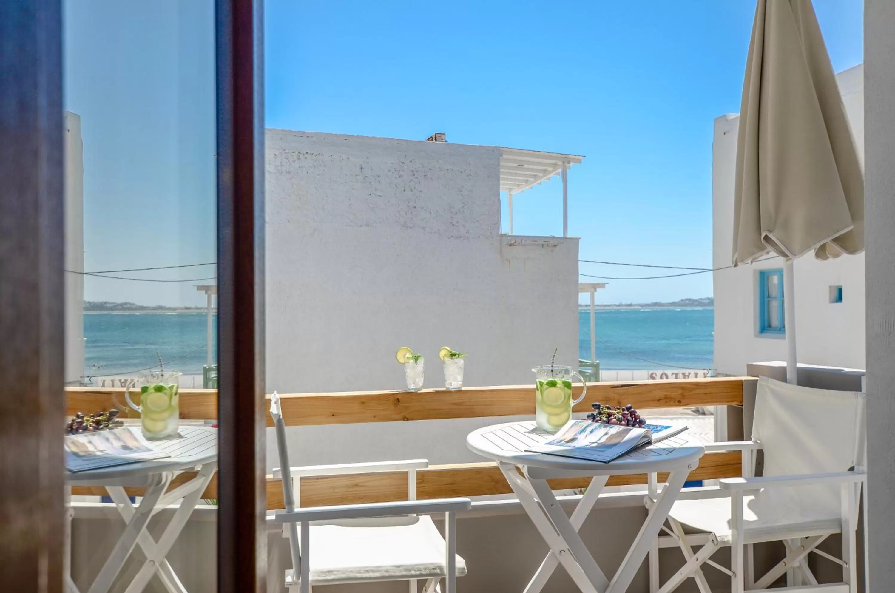 Sea view in Panormos Hotel and Studios