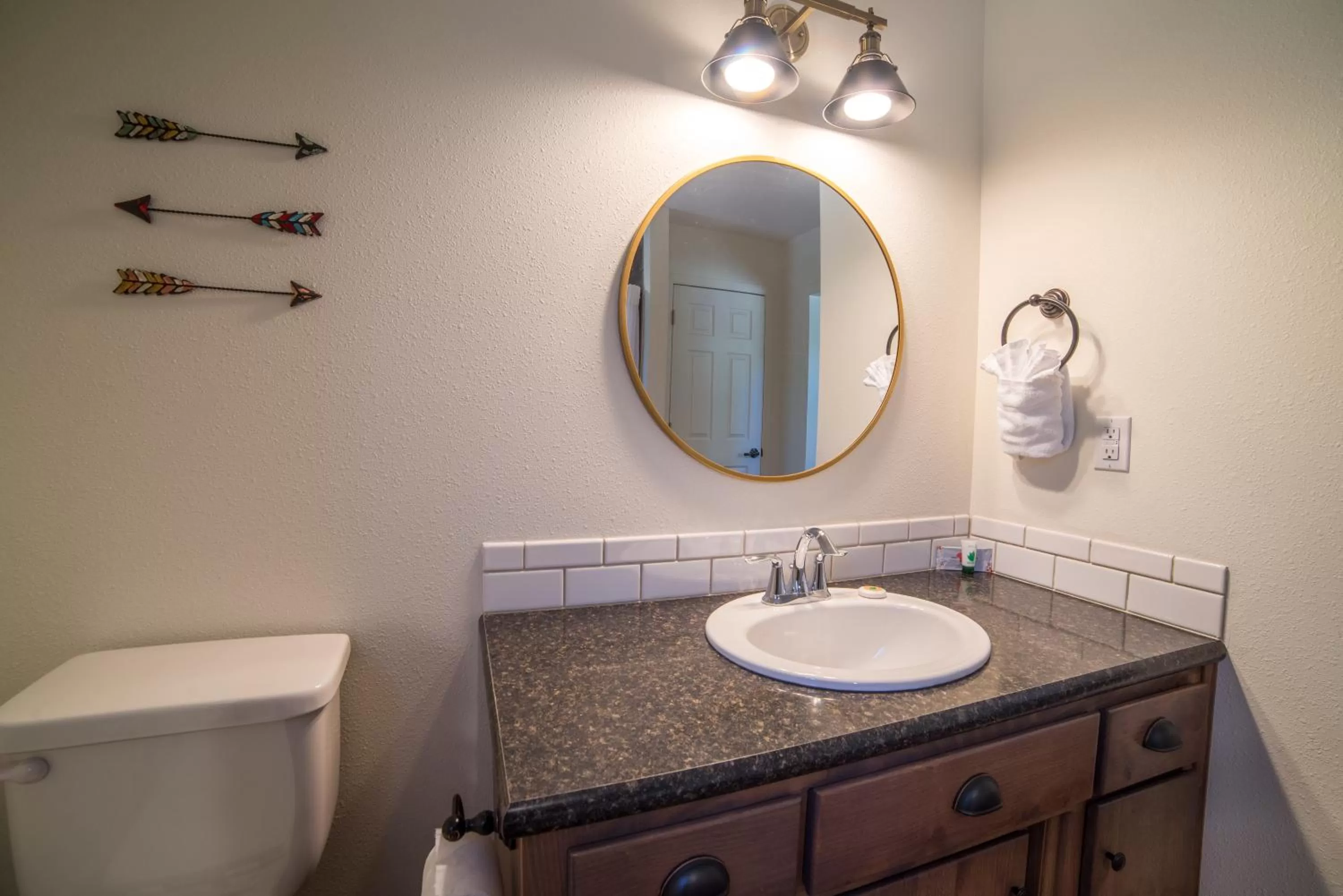Bathroom in Eagle Cap Chalets