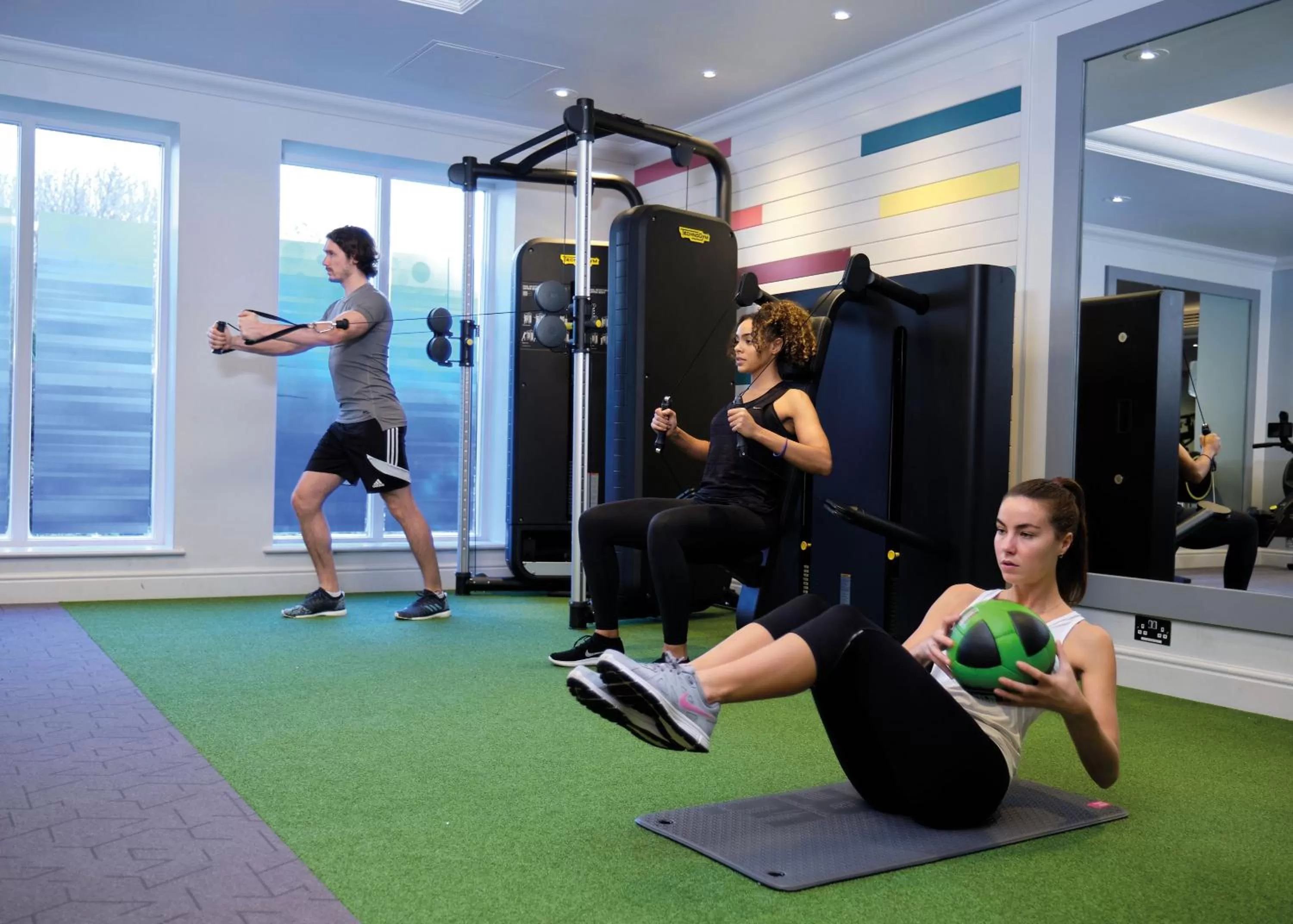 Fitness centre/facilities in Aztec Hotel and Spa