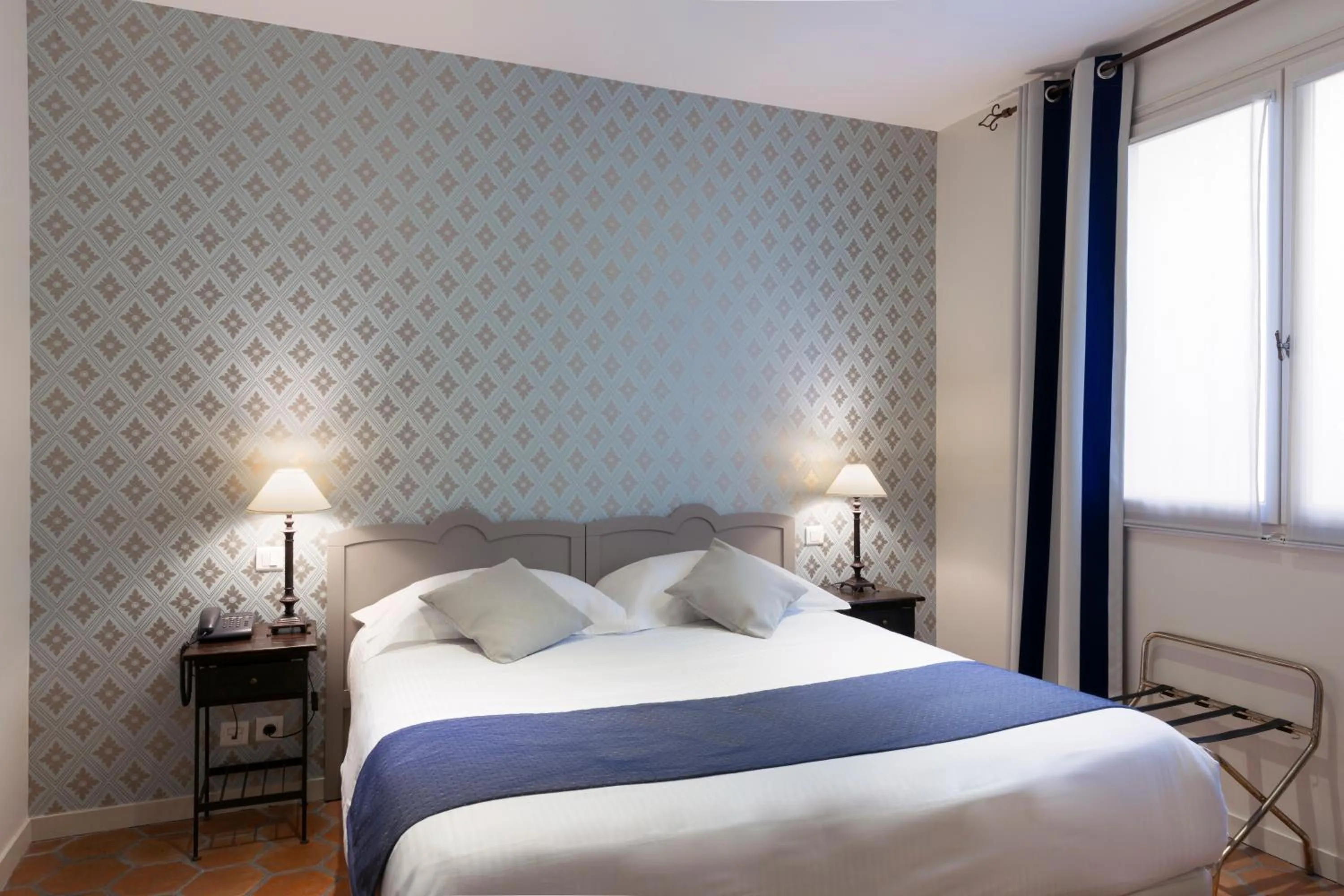 Bed in Hotel Mogador