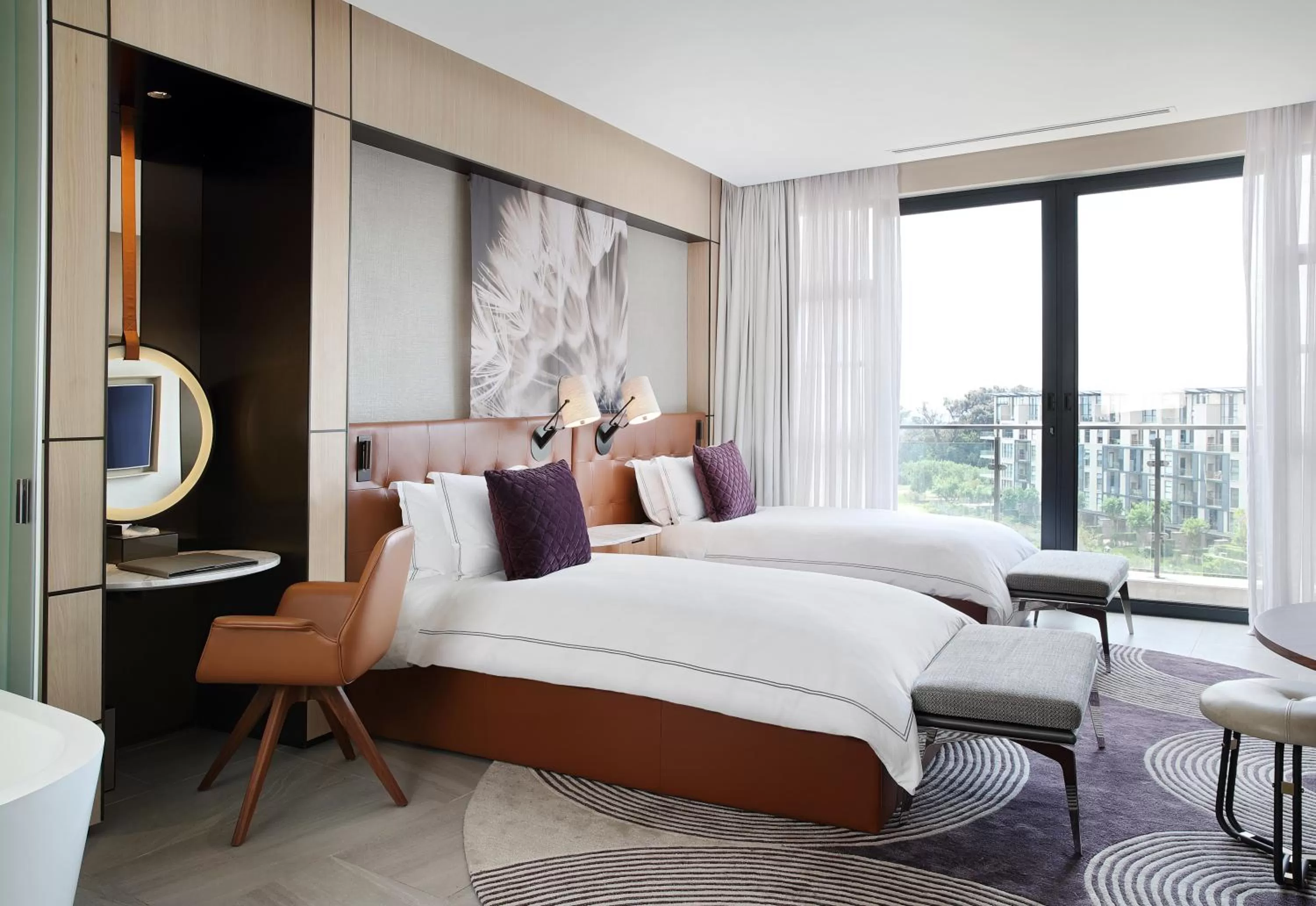 Bed in The Houghton Hotel, Spa, Wellness & Golf