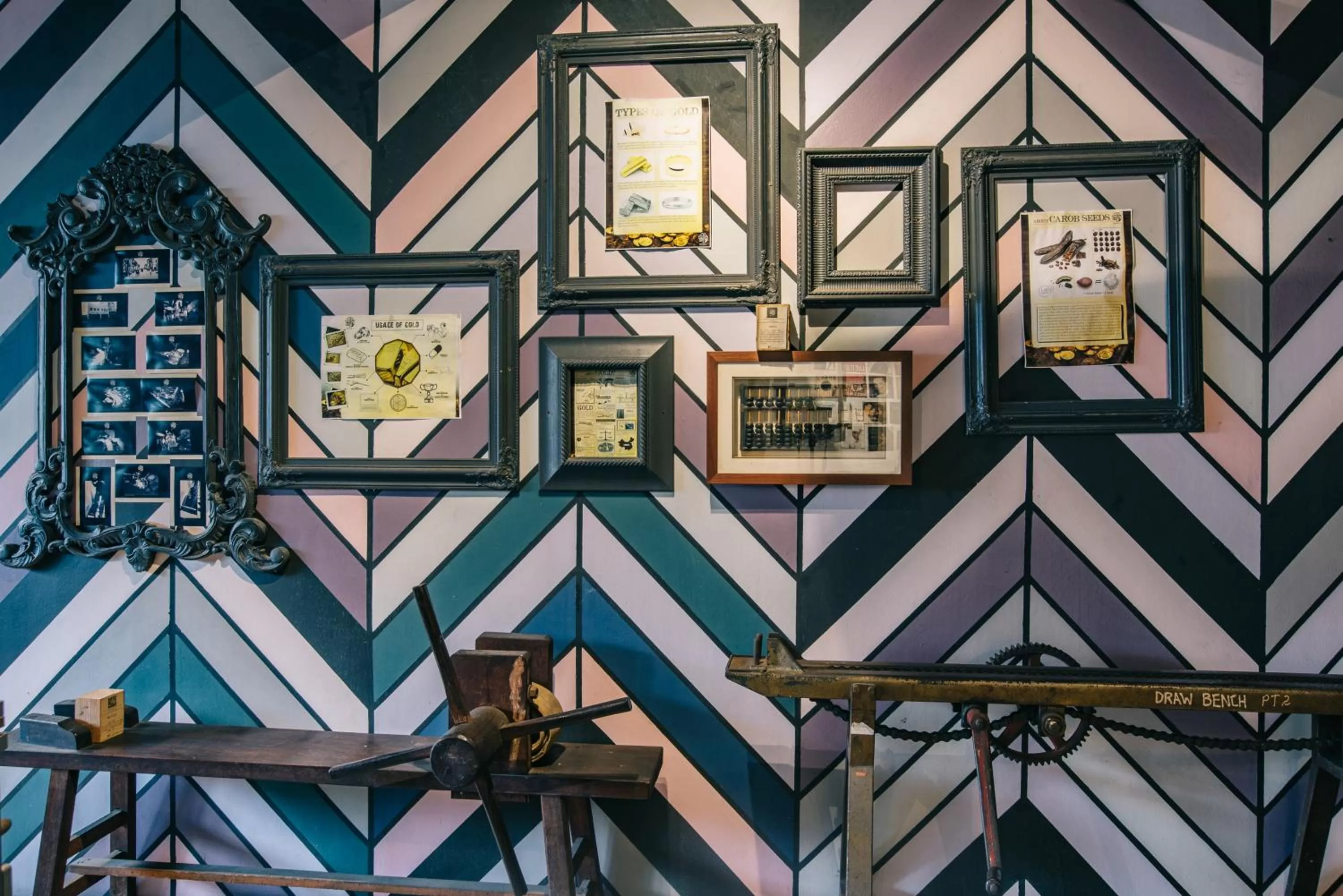 Decorative detail in Kim Haus Loft