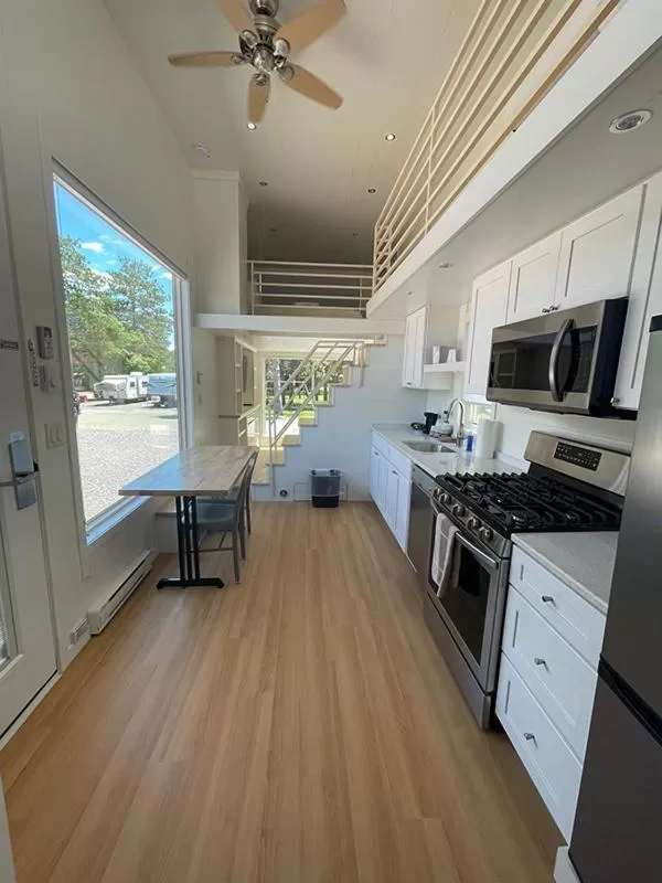 Kitchen or kitchenette in Natura Treescape Resort