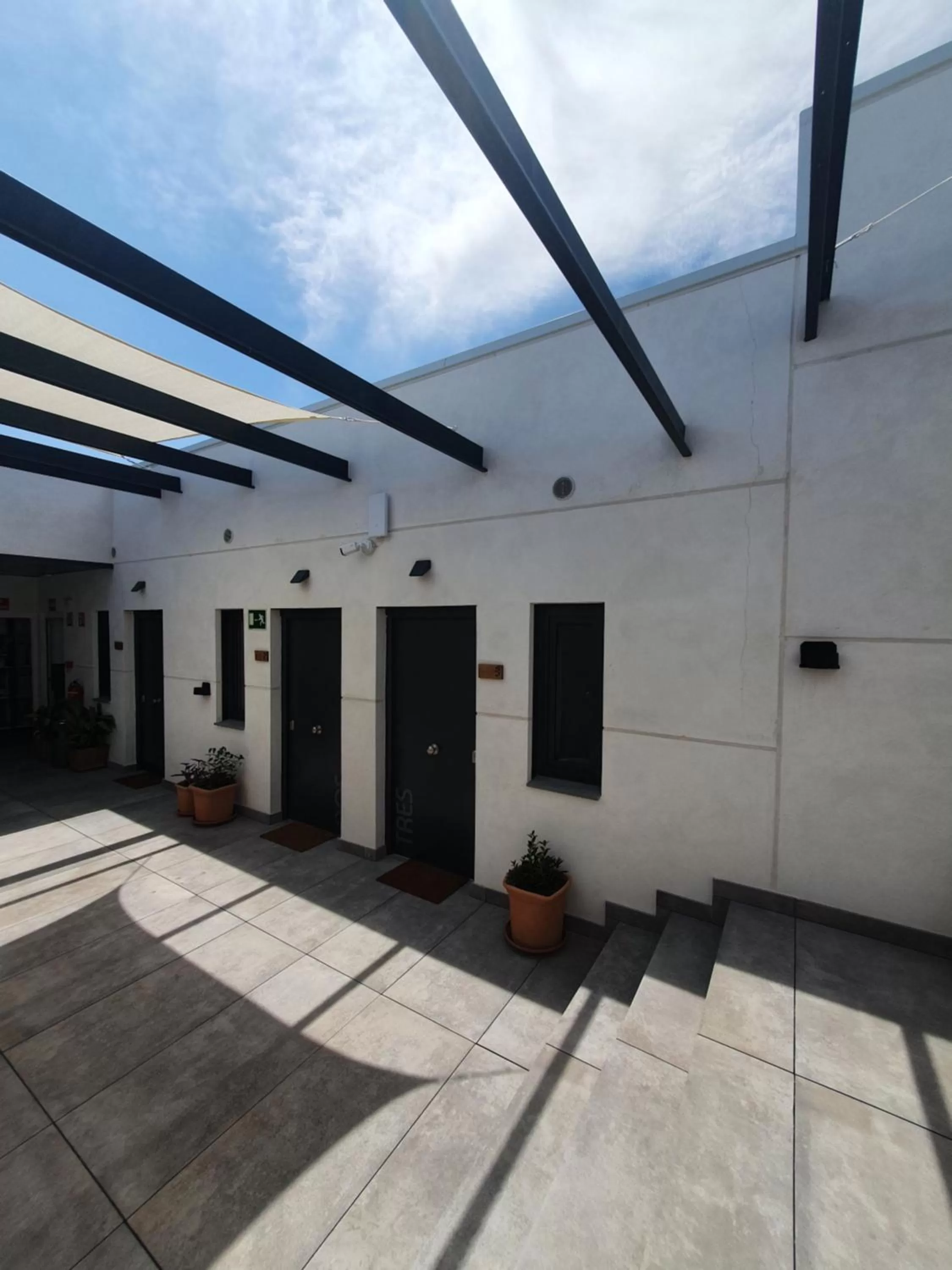 Patio in HOTEL IBERUM