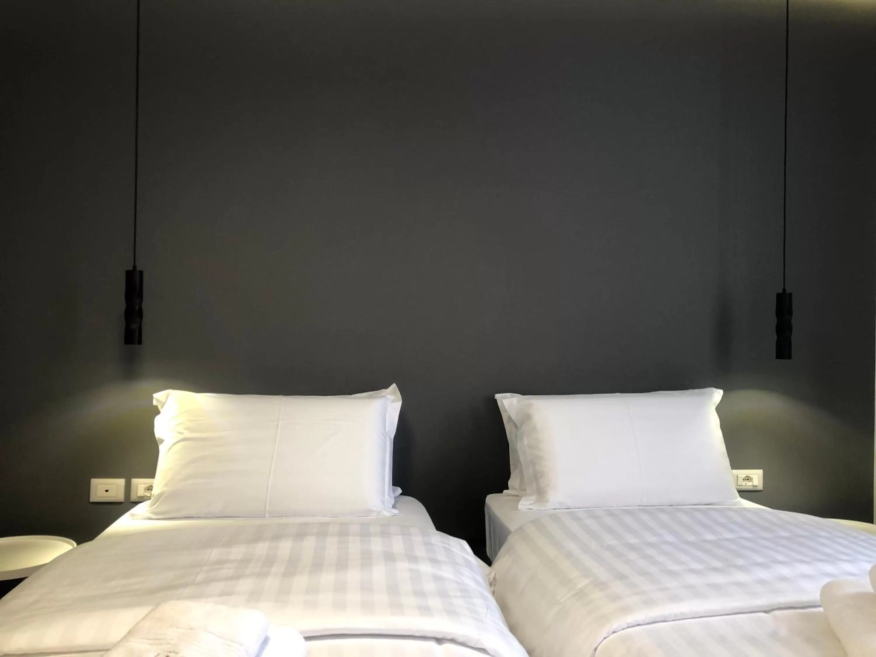 Bed in Grand Hotel Pogradec