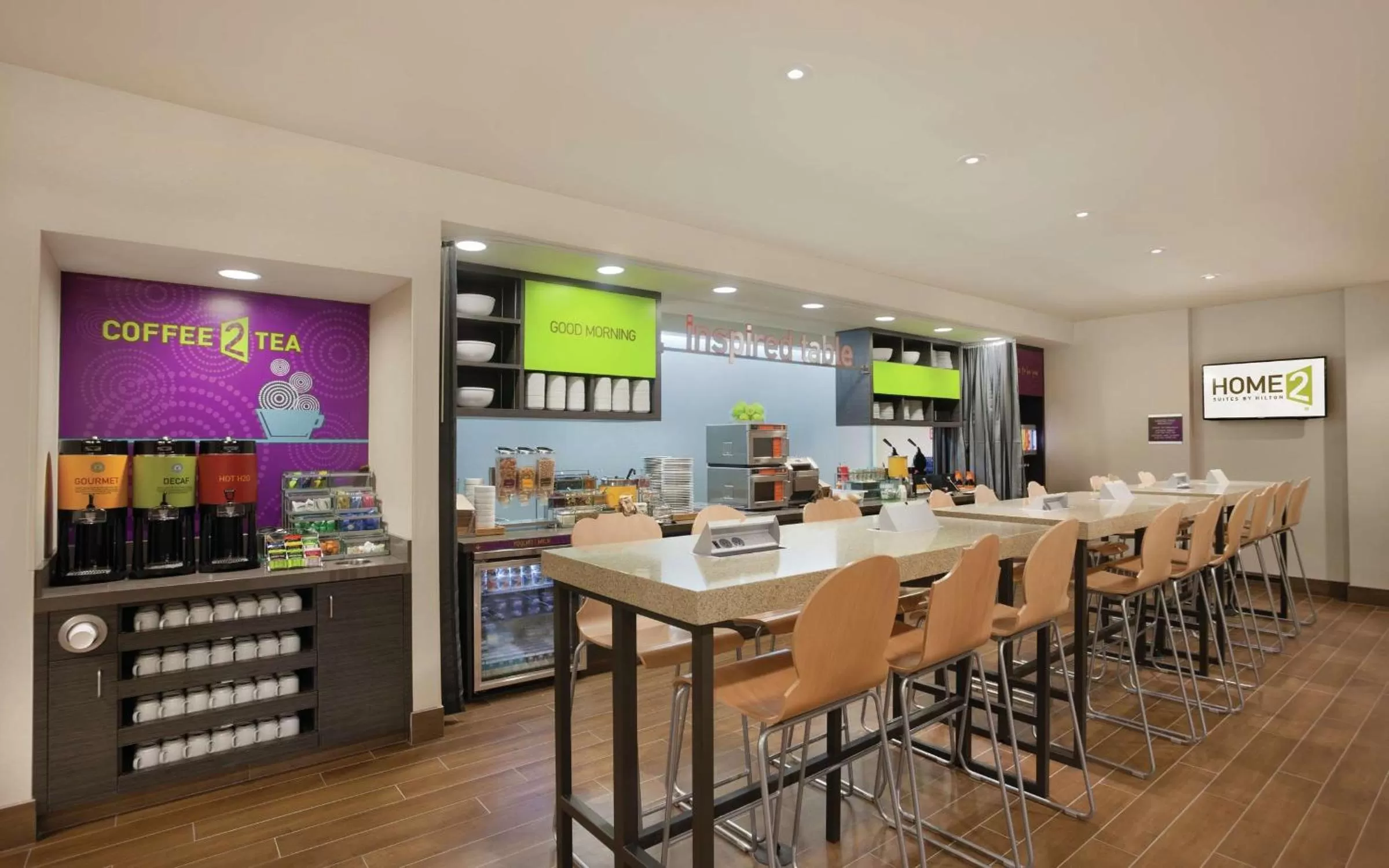 Breakfast in Home2 Suites by Hilton Tuscaloosa Downtown University Boulevard