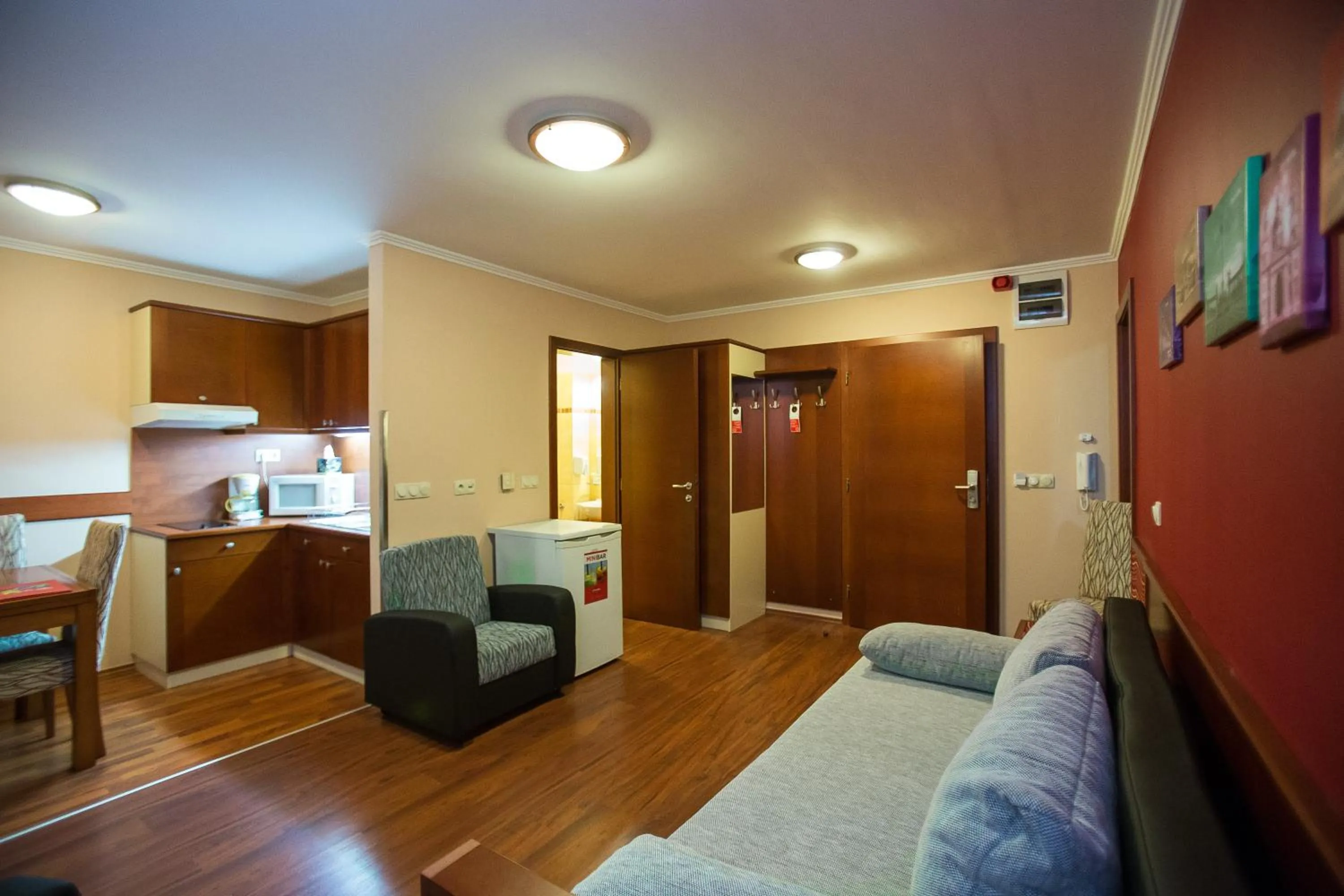 Living room in City Home Budapest