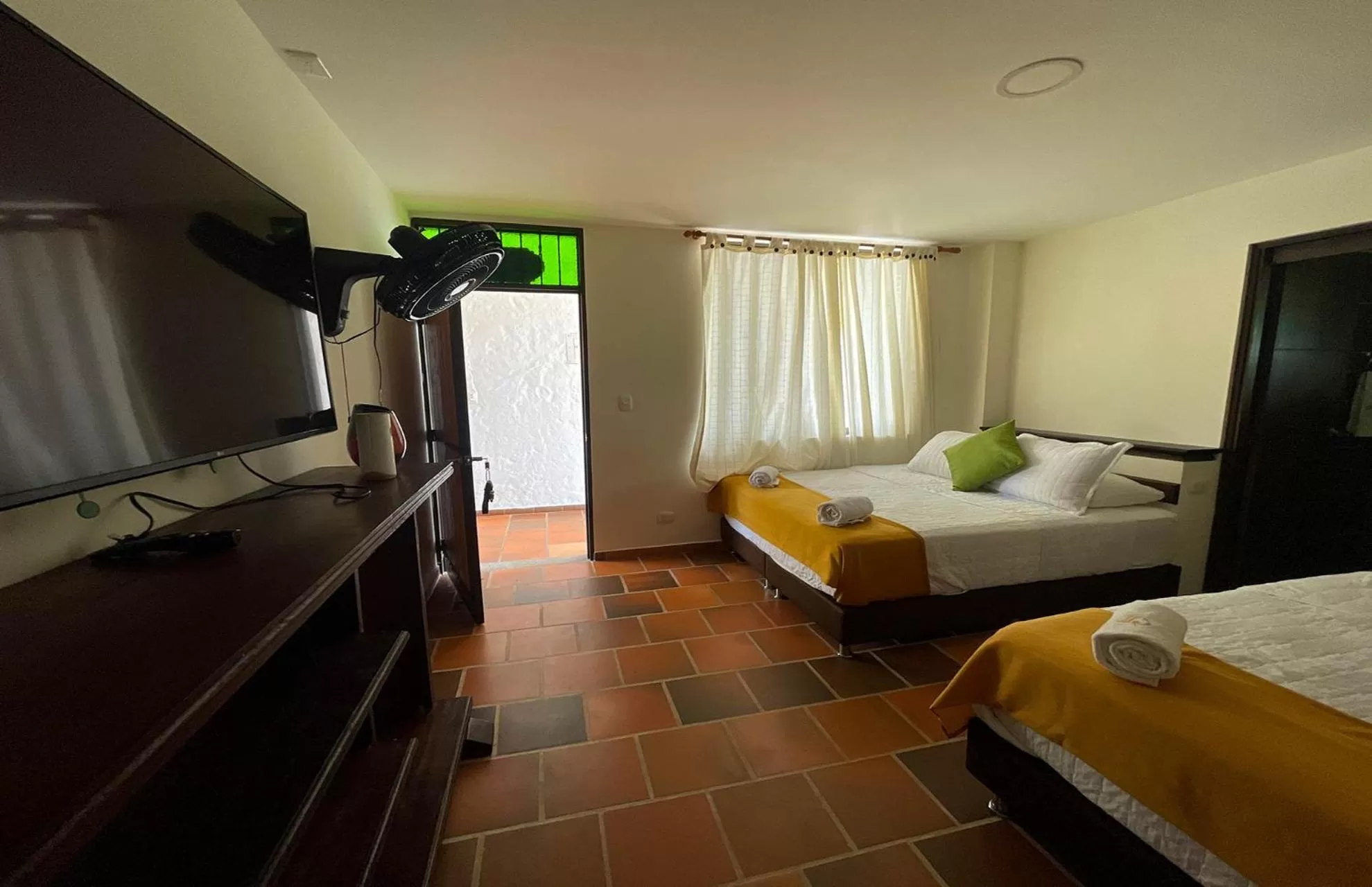 Bed in La Victoria Hotel Campestre