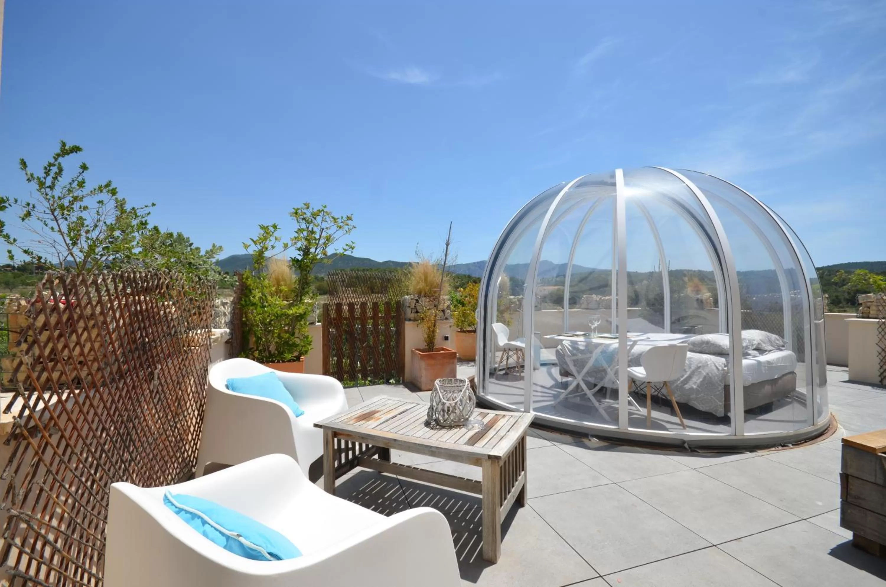 Balcony/Terrace in El Pao Spa