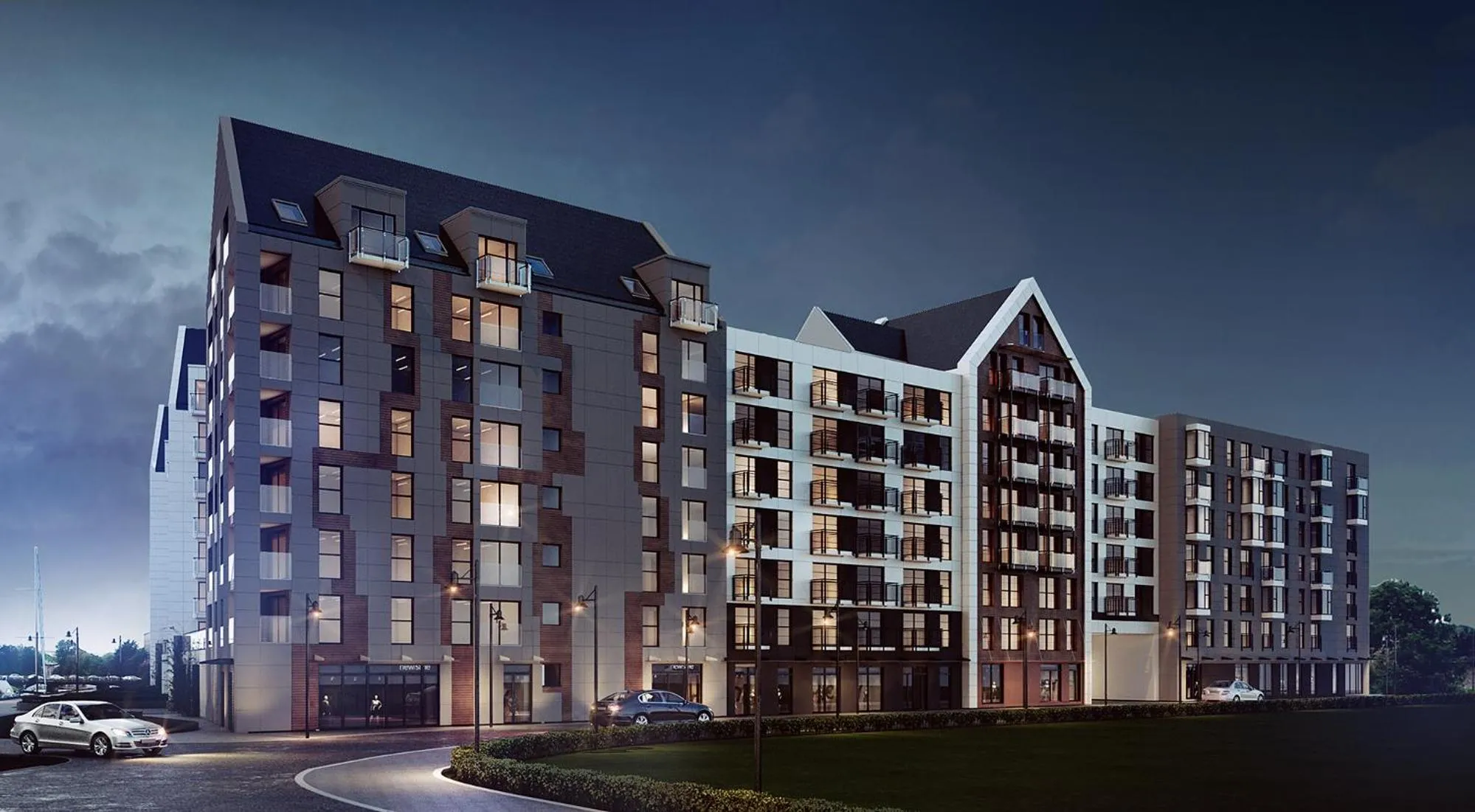 Property building in GRANO APARTMENTS Gdańsk Motława SPA & Wellness