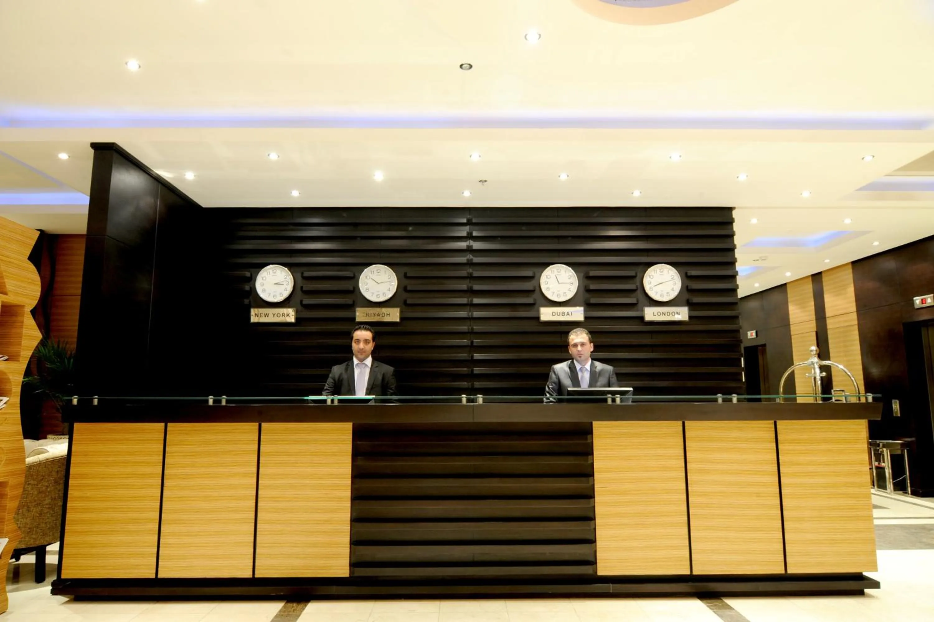 Lobby or reception in فندق حديقة الأزهار