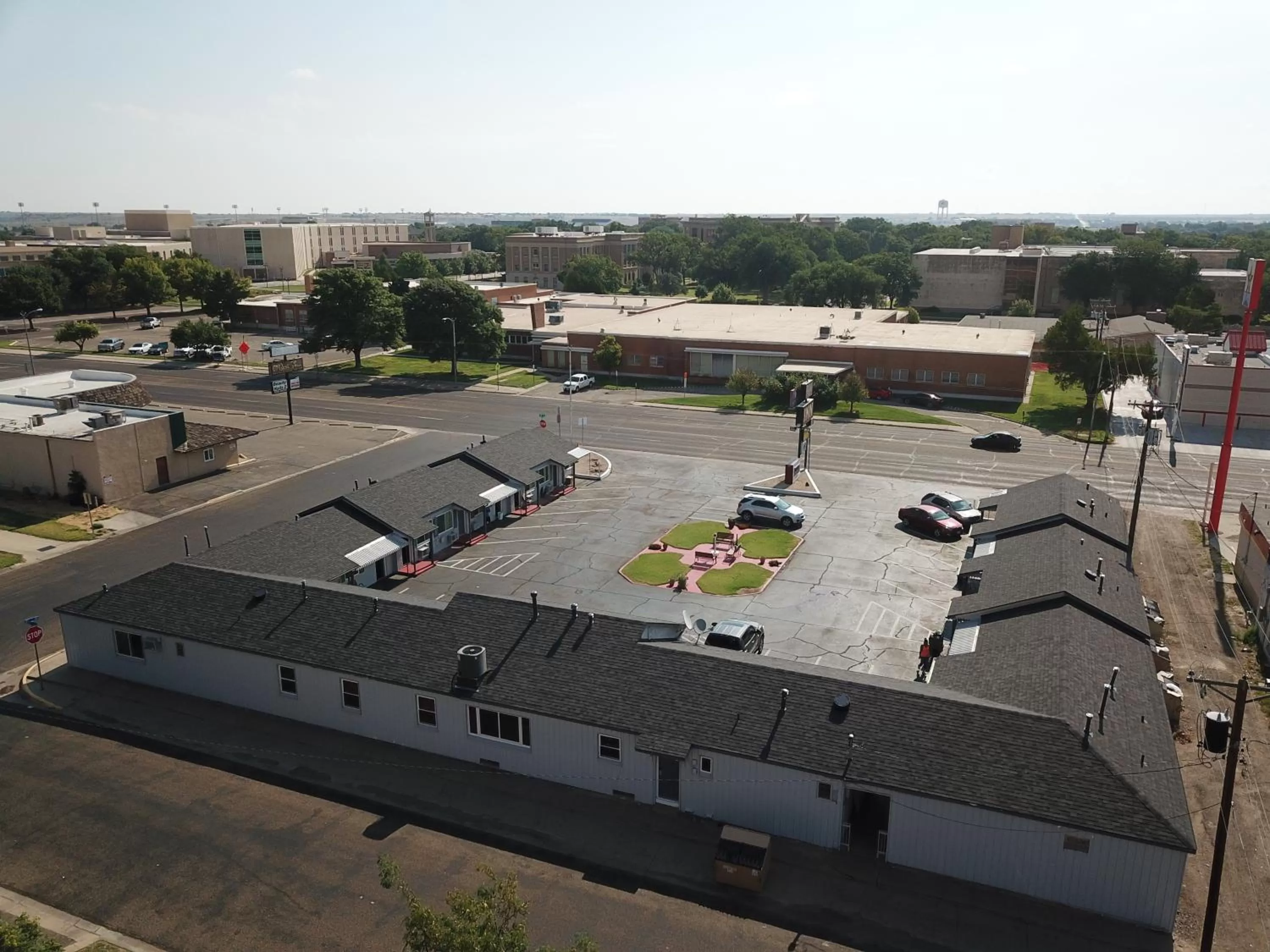 Bird's-eye View in Buffalo Inn Vintage MOTEL