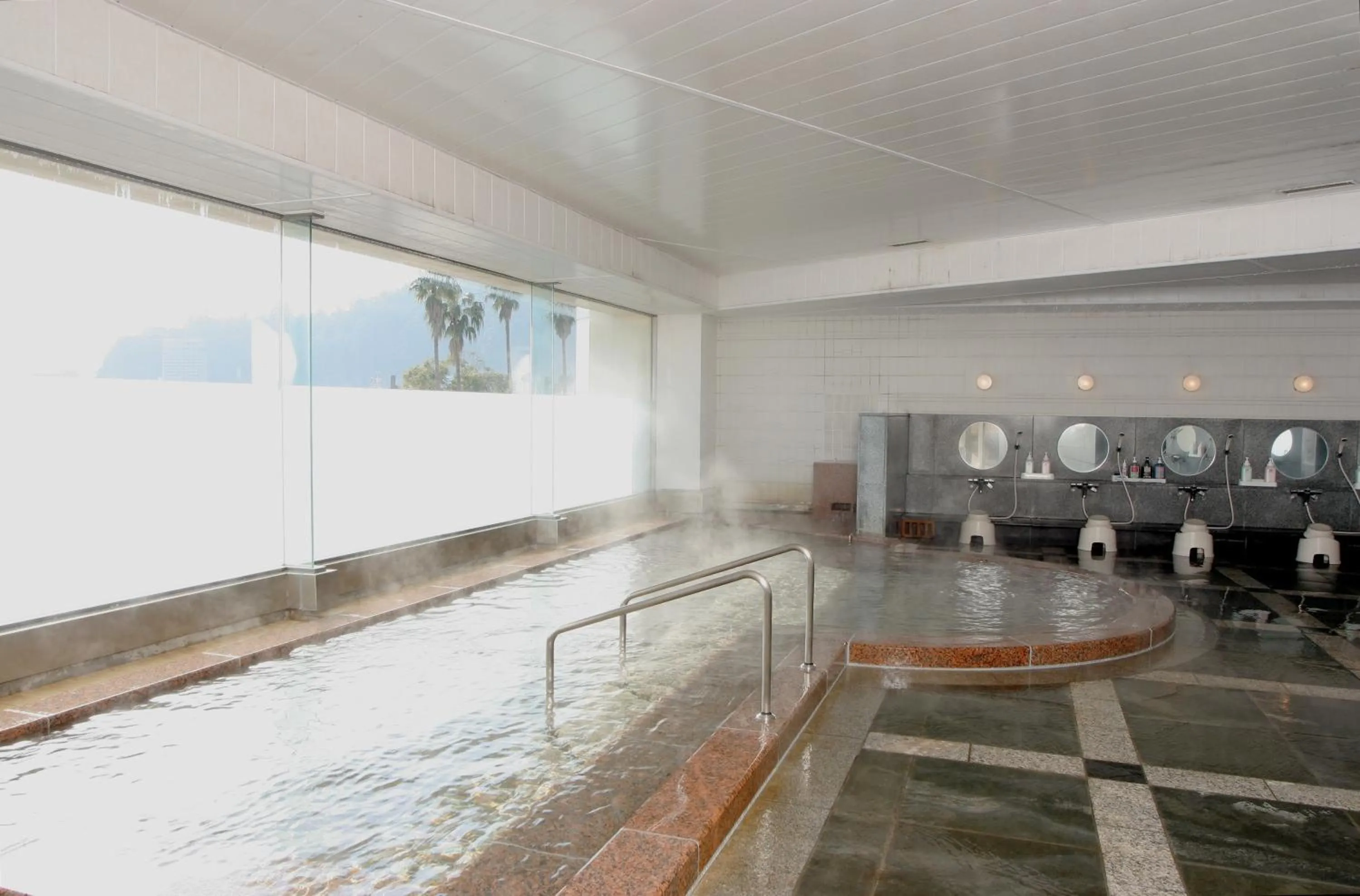 Hot Spring Bath in Atami Seaside Spa & Resort