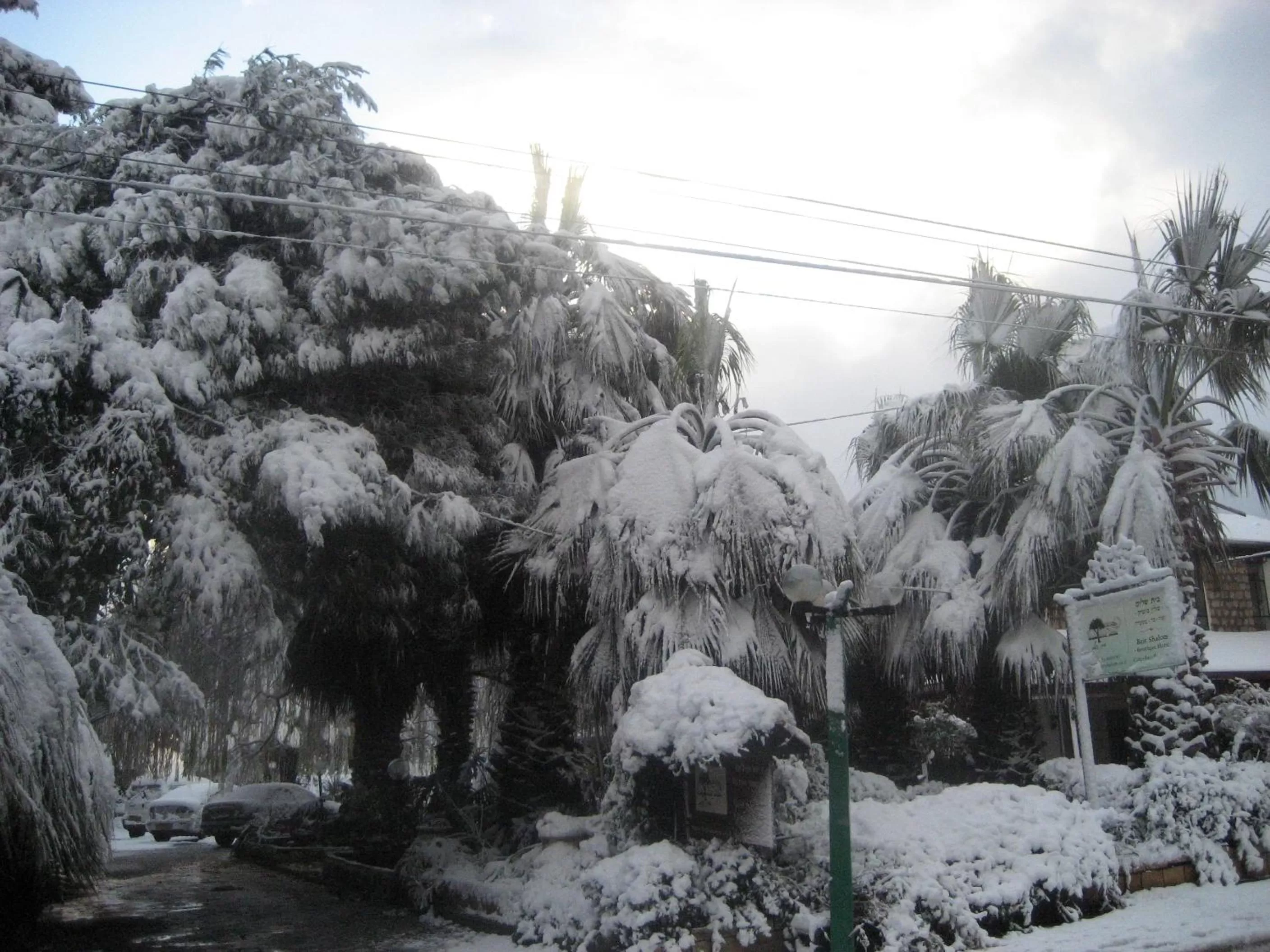 Winter in Beit Shalom Historical boutique Hotel
