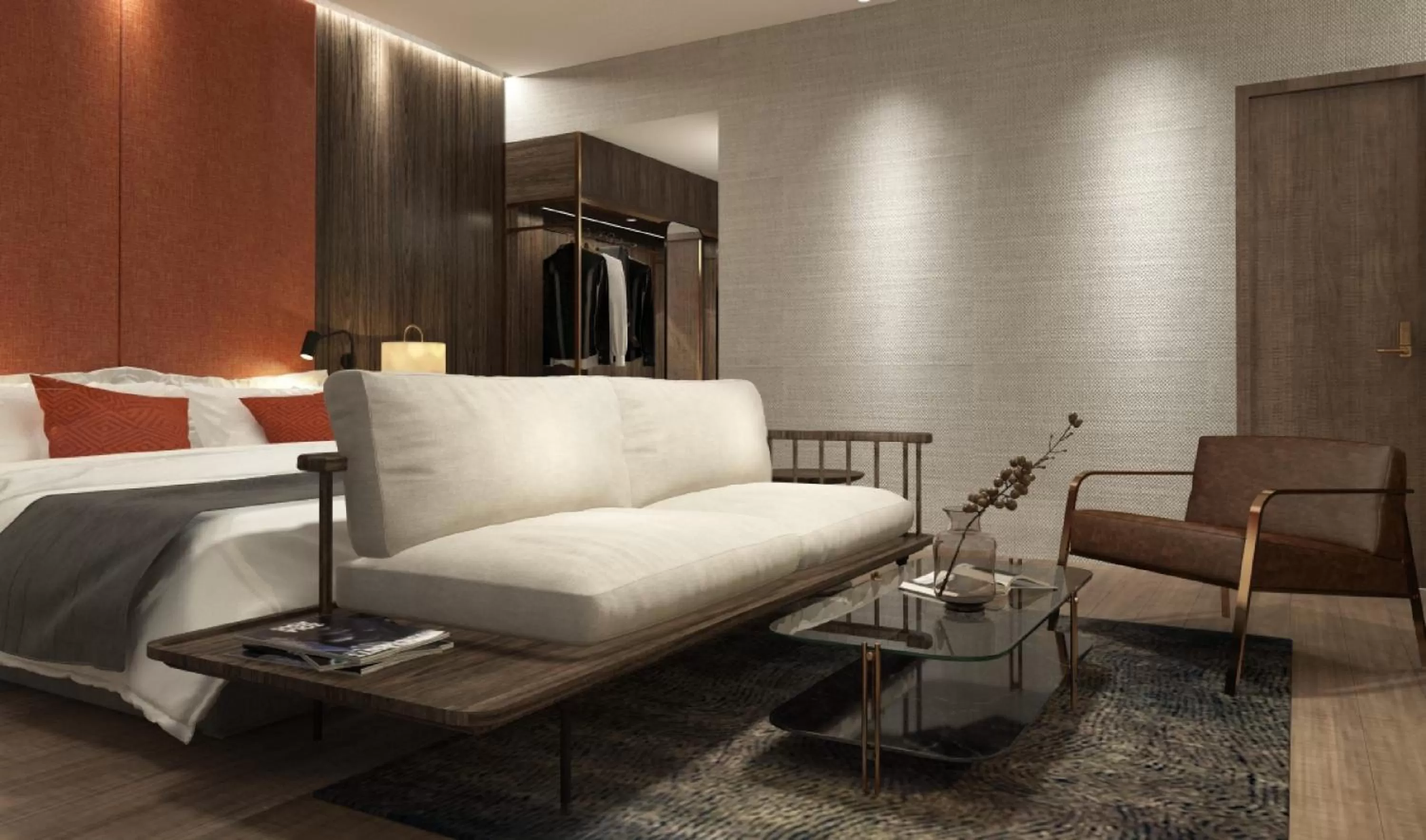 Living room, Bed in Hanoi L'Heritage Diamond Hotel & Spa