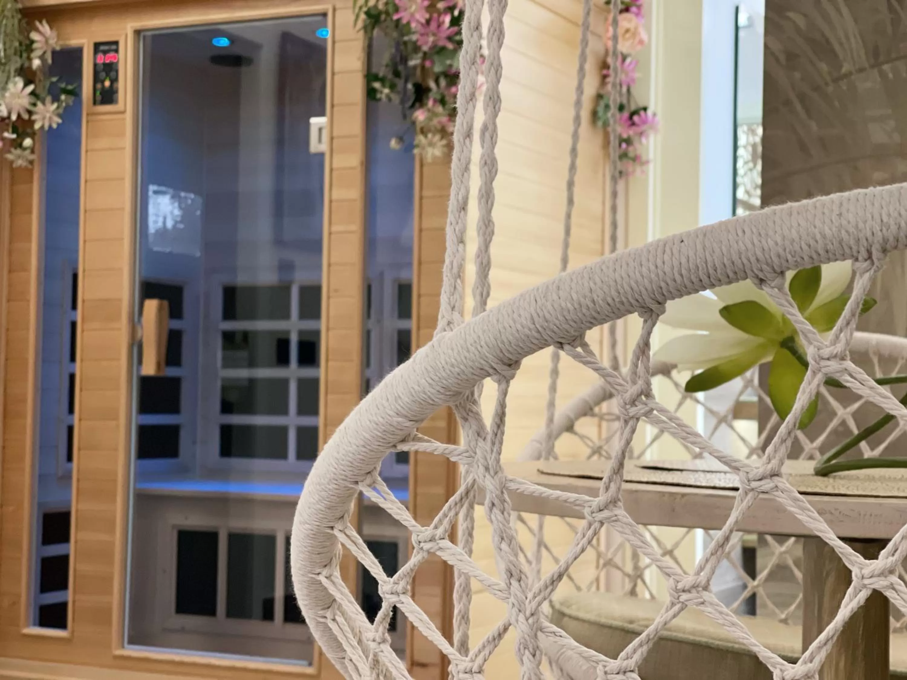 Sauna in Suite Dreams Montecatini