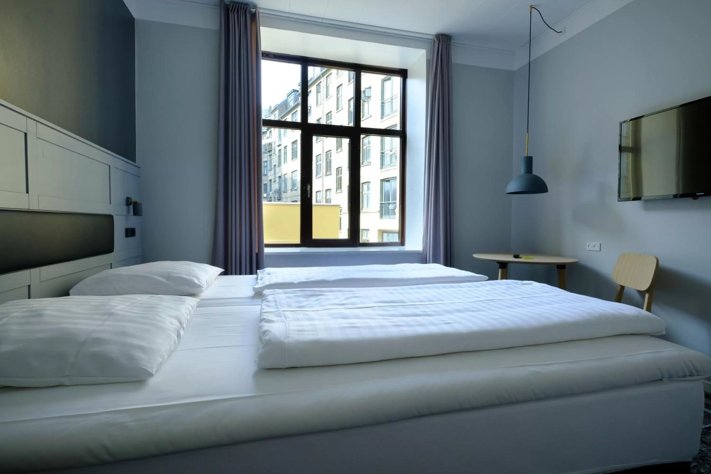 Bed in Zleep Hotel Copenhagen City