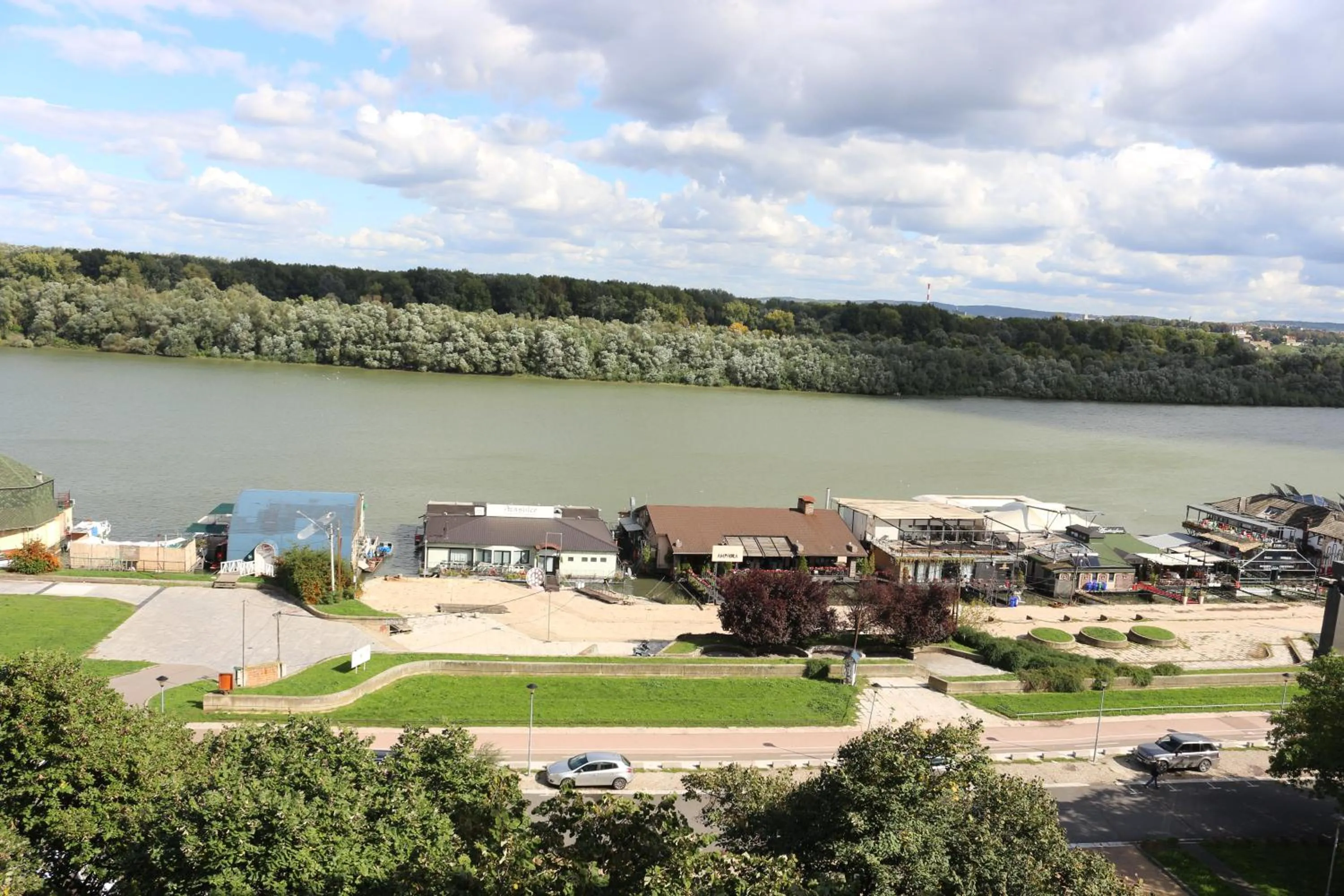 River view, Bird's-eye View in Garni Hotel Jugoslavija