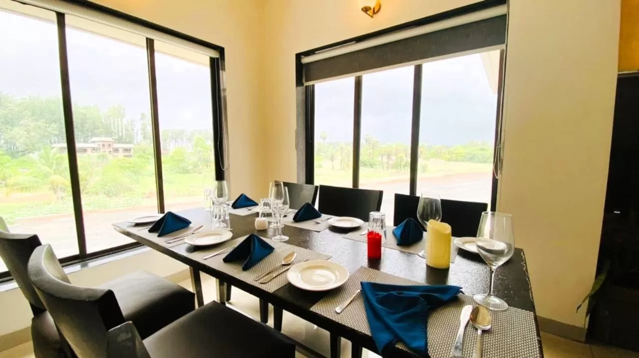 Dining area in Nest Beacon Resort Daman