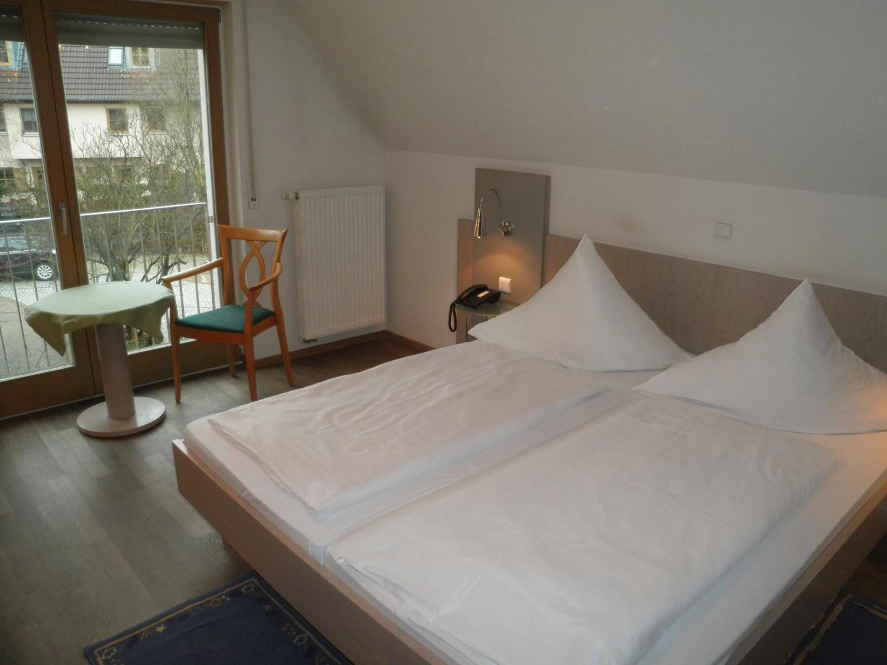 Bed in Hotel und Gasthof Ritter St. Georg