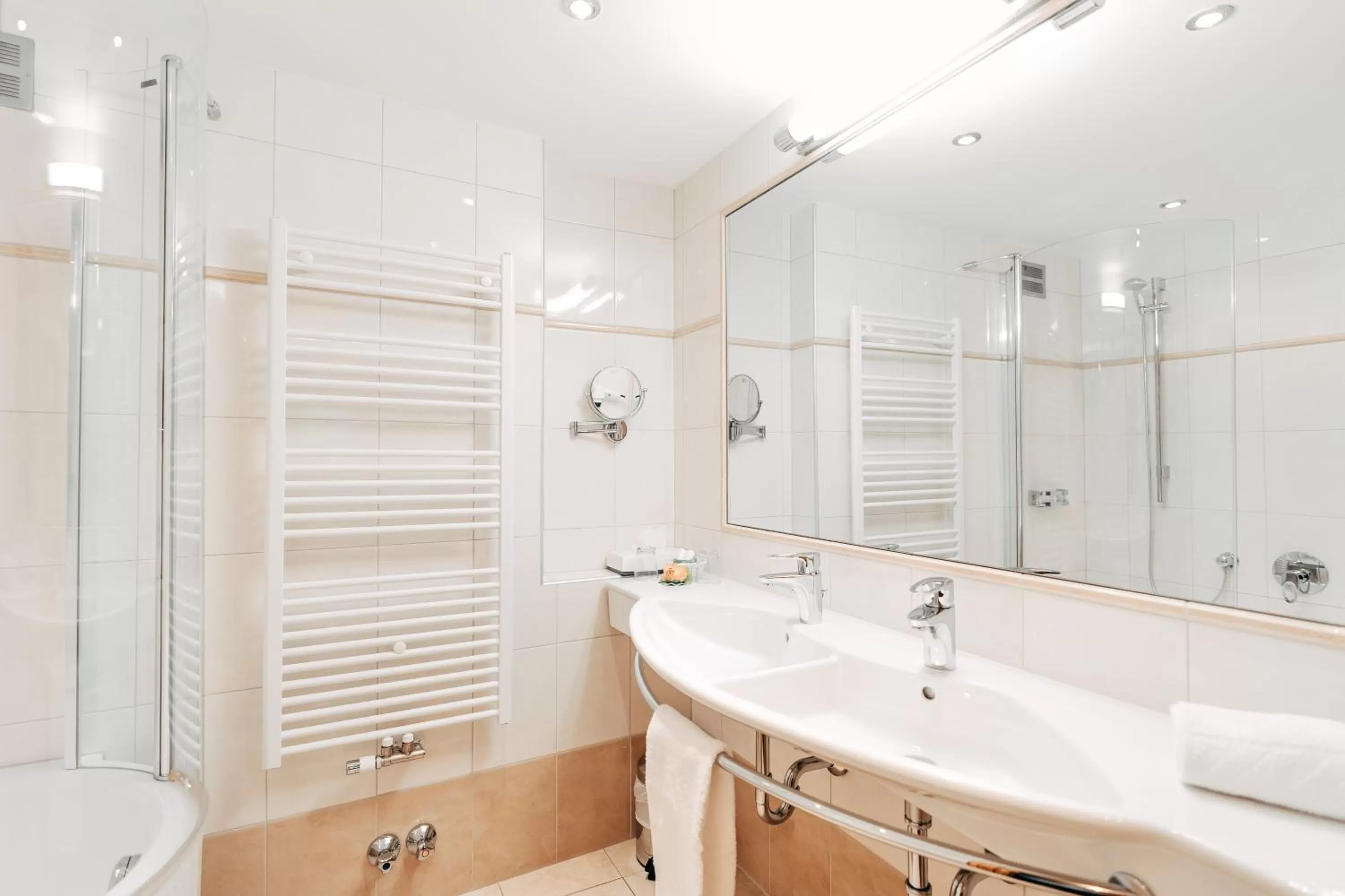 Bathroom in POST POST Hotel - Alpine Boutique Hotel & Spa