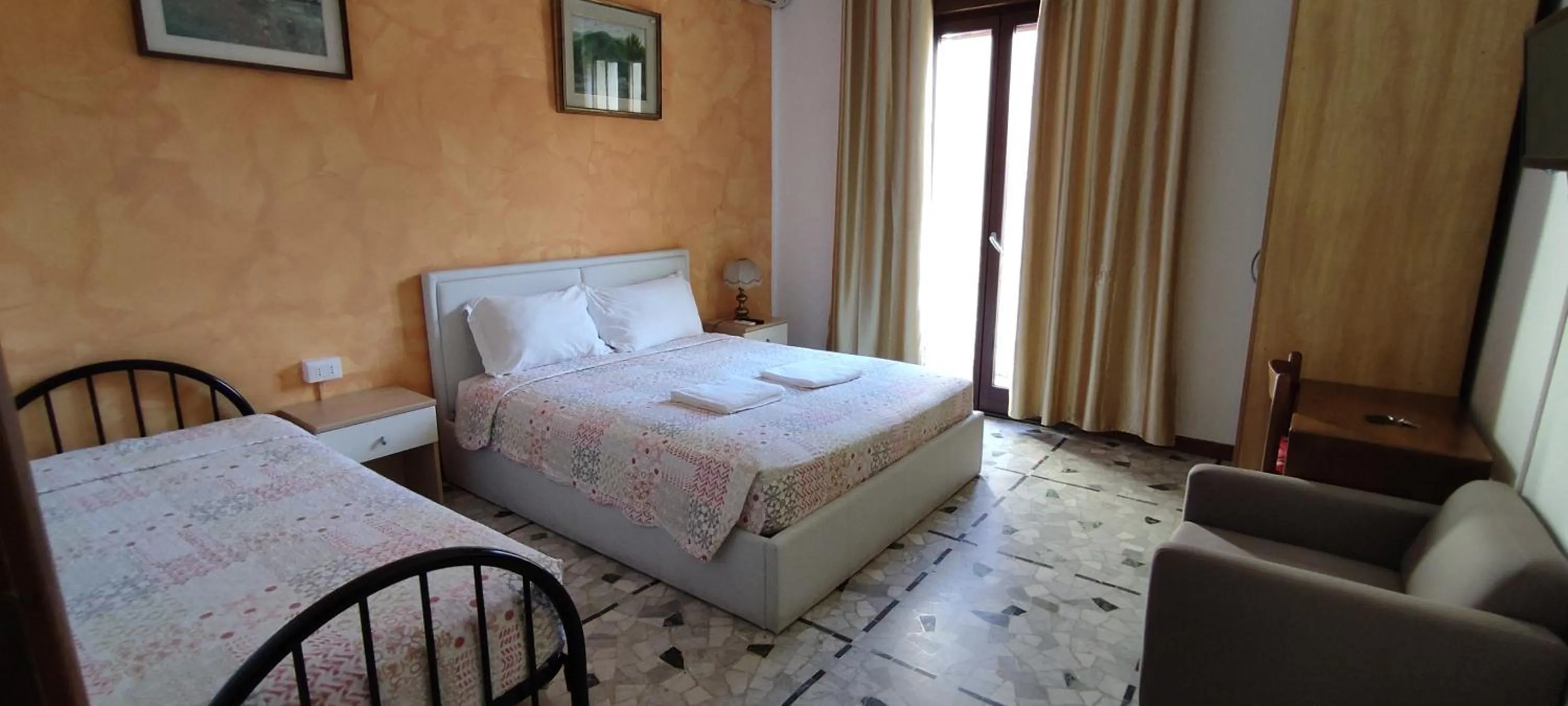 Bed in The Caponi Bros