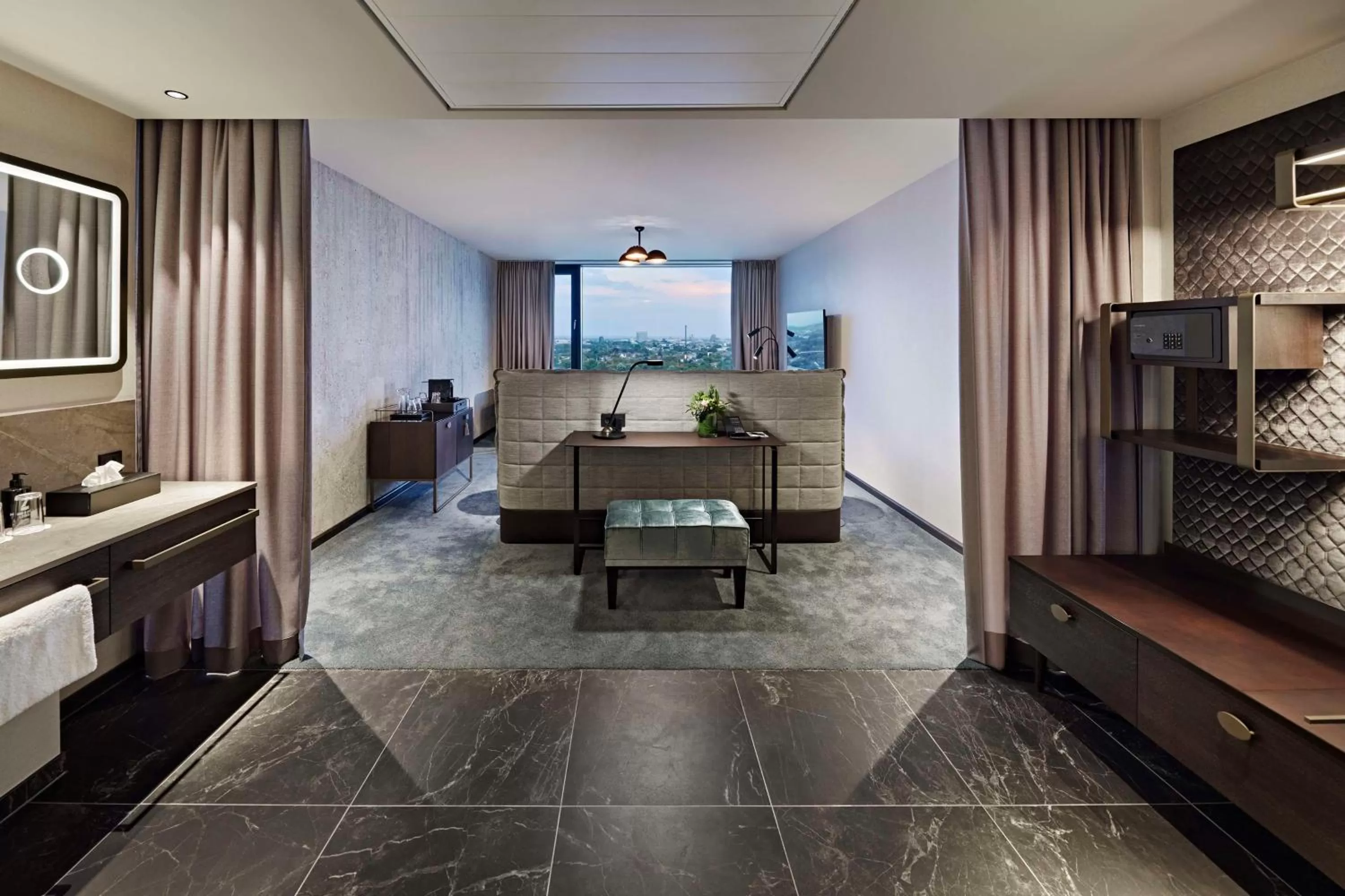 Bedroom in Lindner Hotel Dusseldorf Seestern, part of JdV by Hyatt