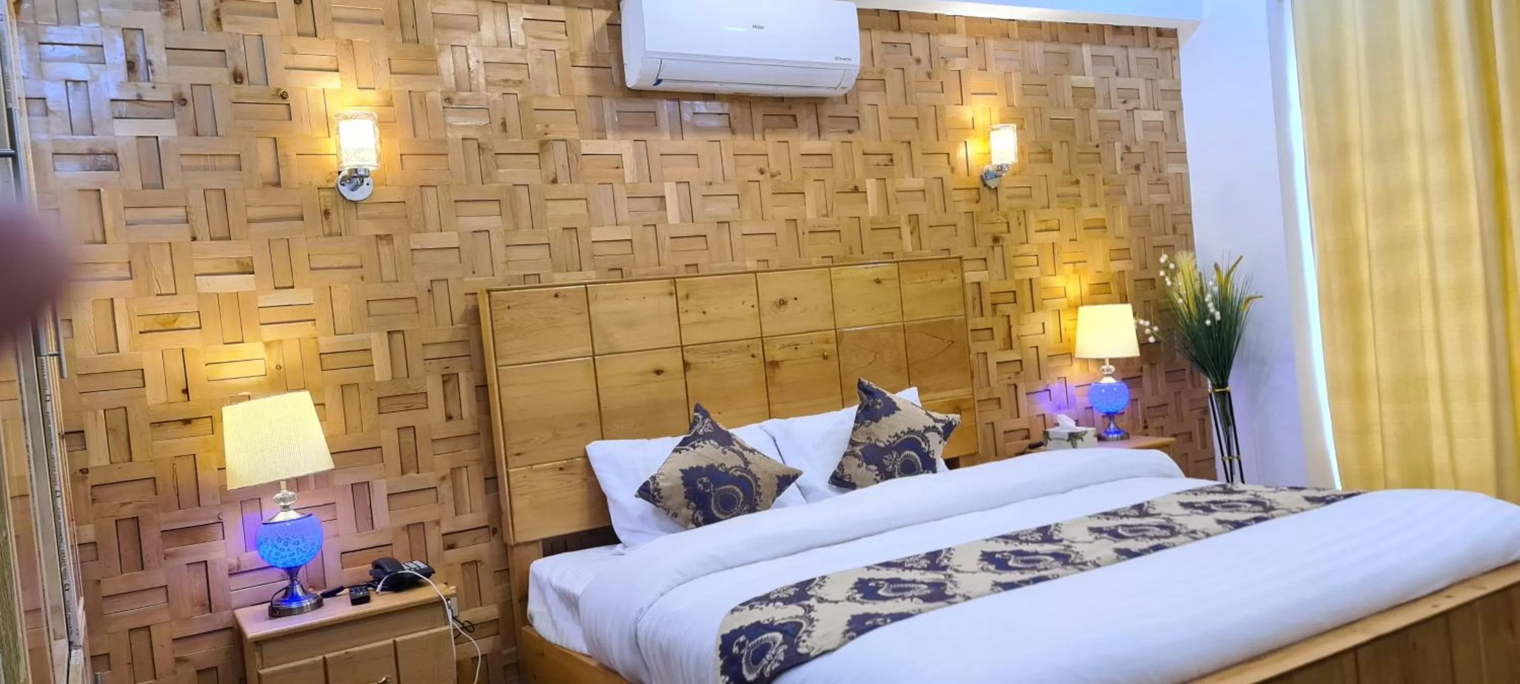 Photo of the whole room in Indus Lodges Gilgit