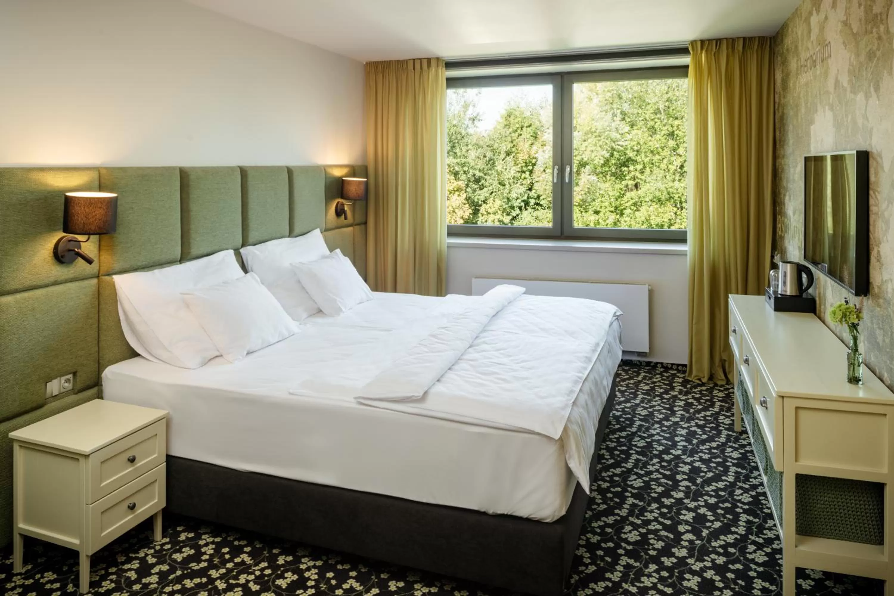 Bed in HERBARIUM boutique hotel