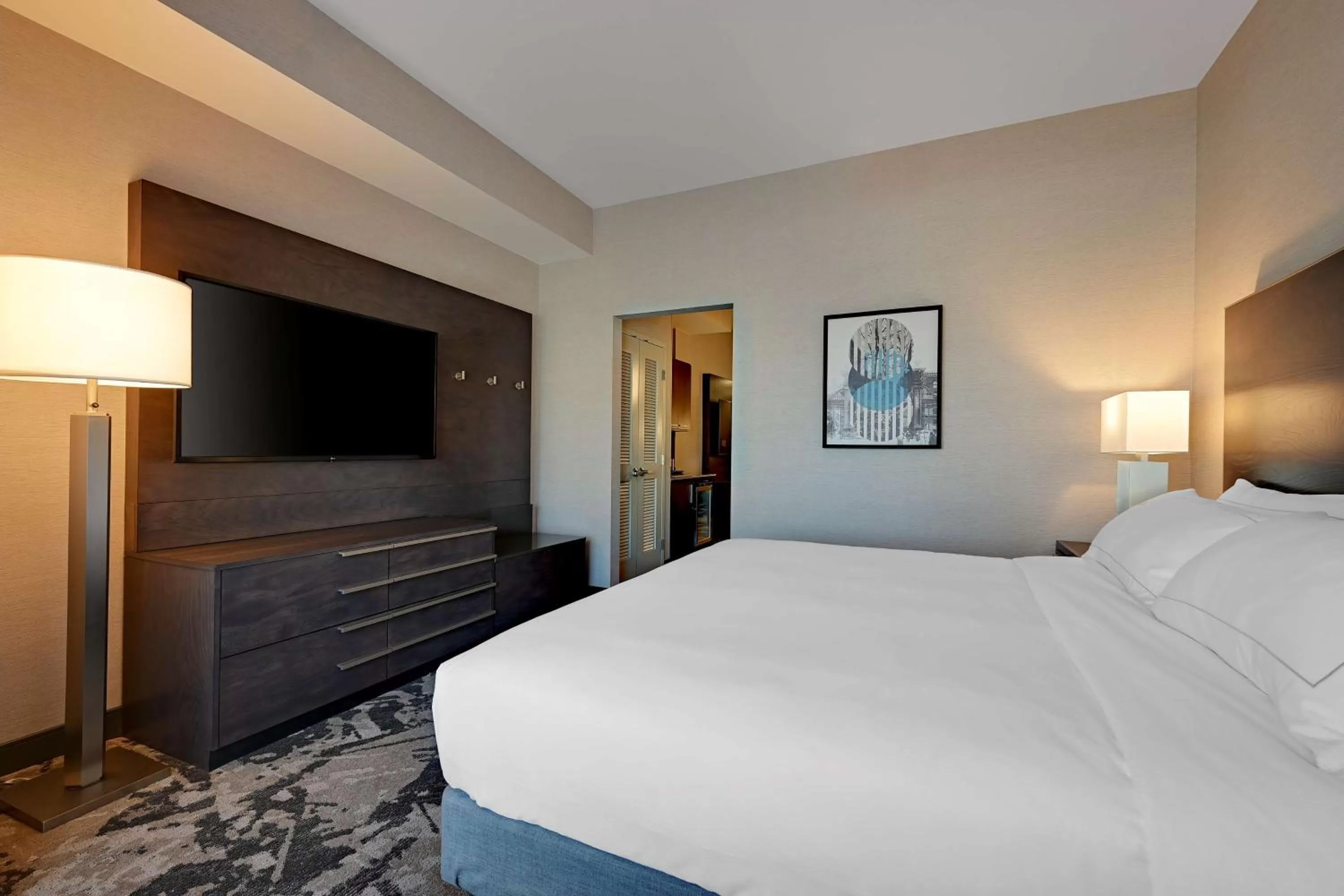 TV and multimedia, Bed in DoubleTree by Hilton Denver International Airport, CO