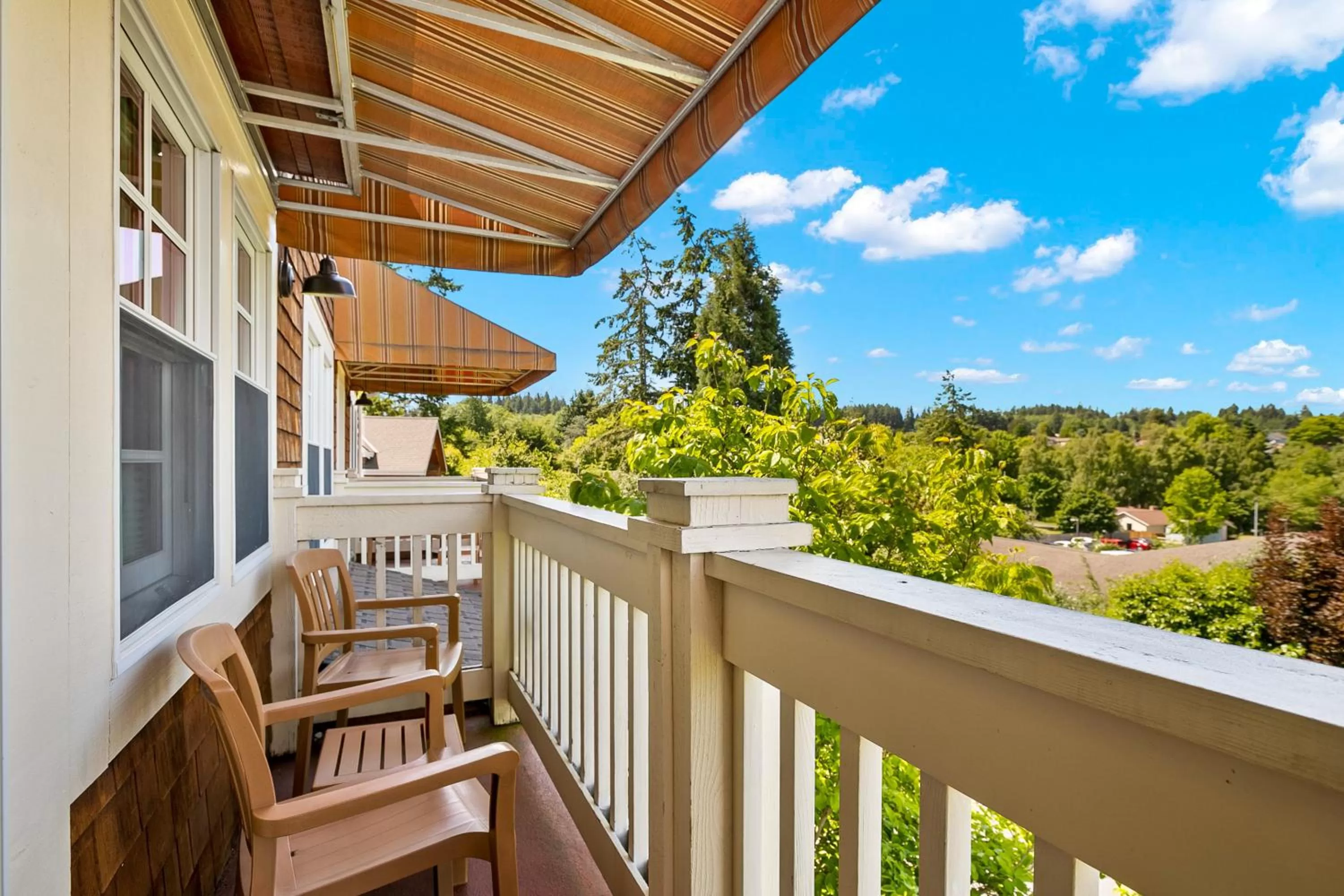 Balcony/Terrace in Saratoga Inn