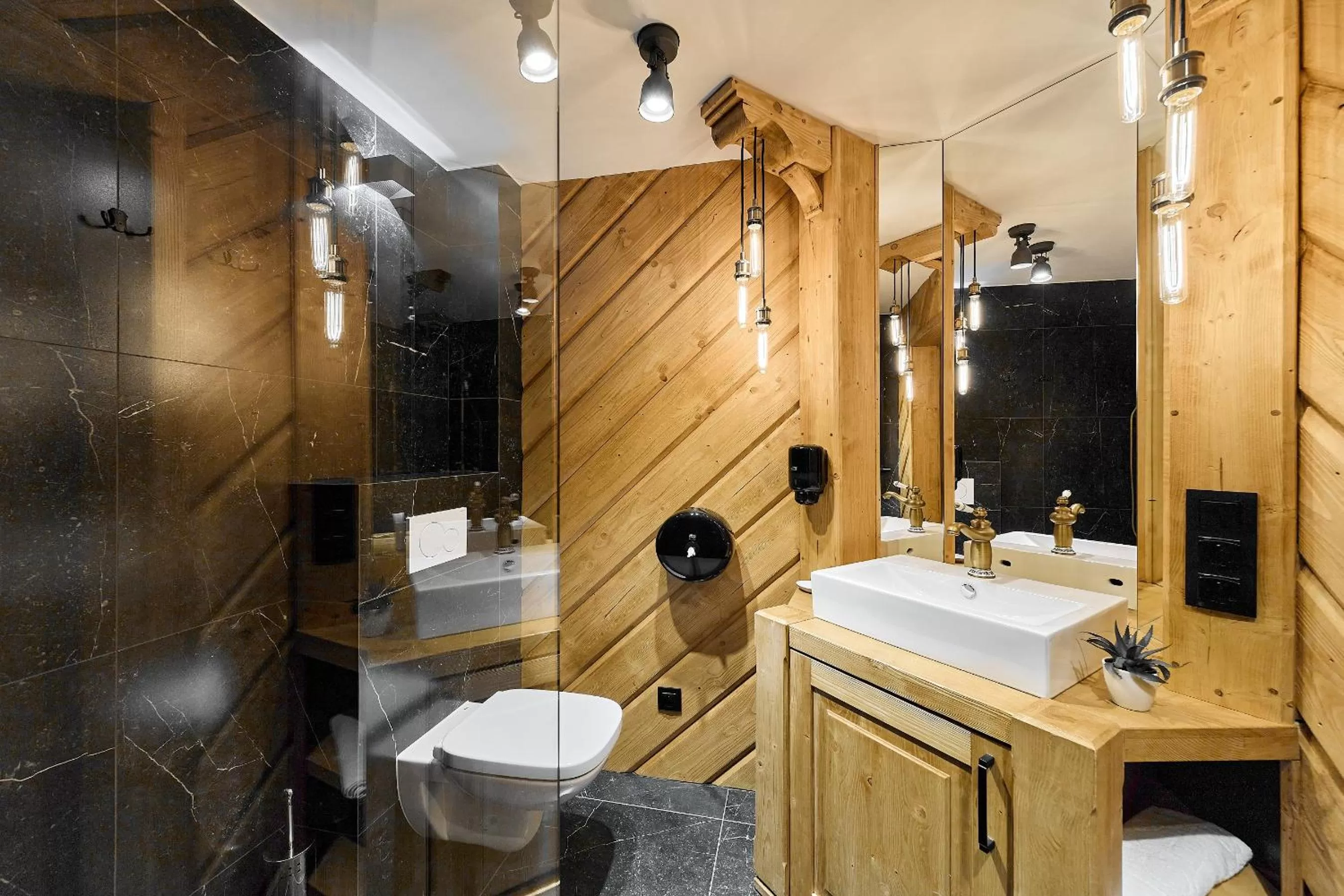 Bathroom in Aparthotel Giewont