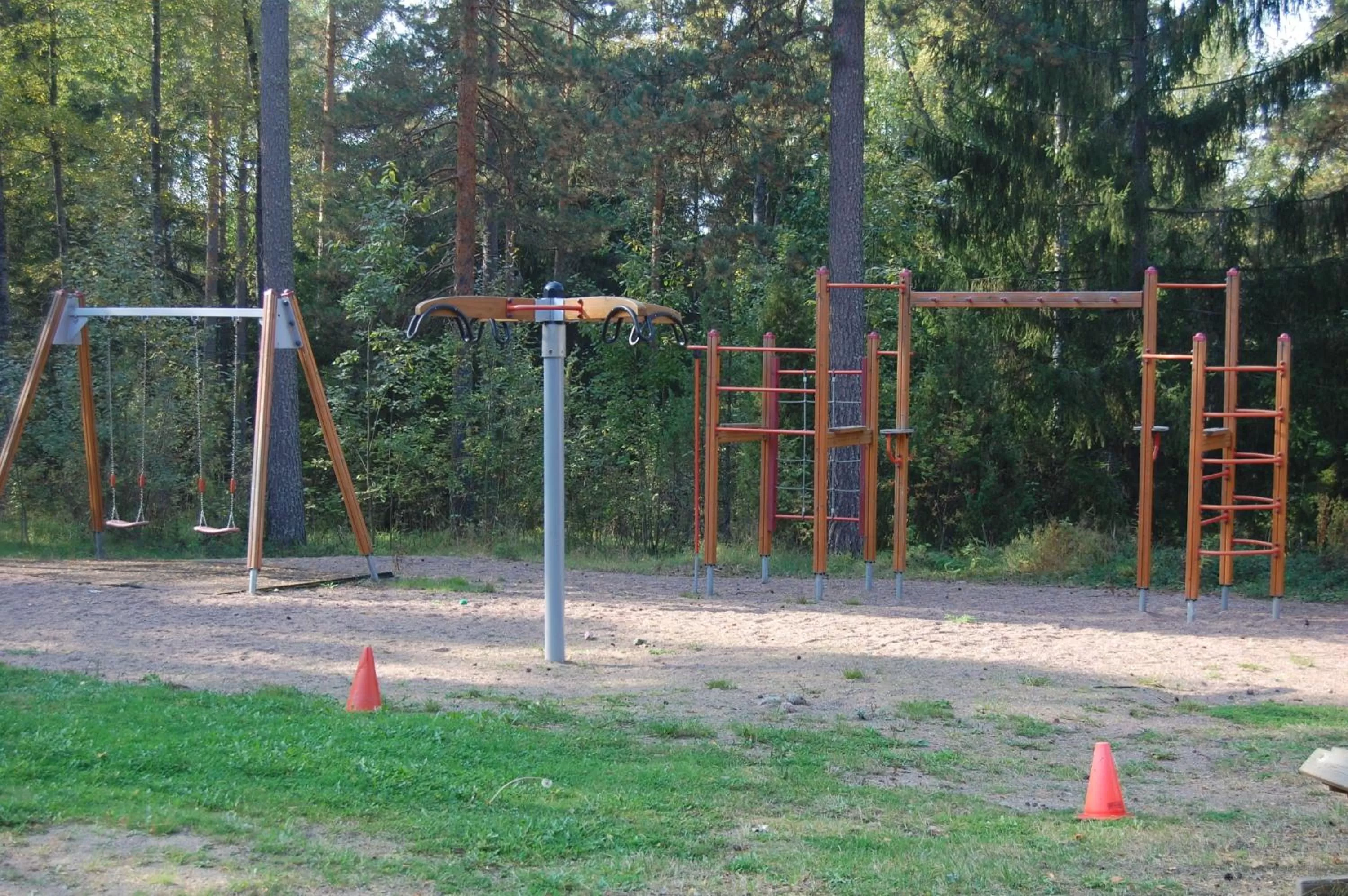 Children play ground in Kuhasensaari Lomakeskus
