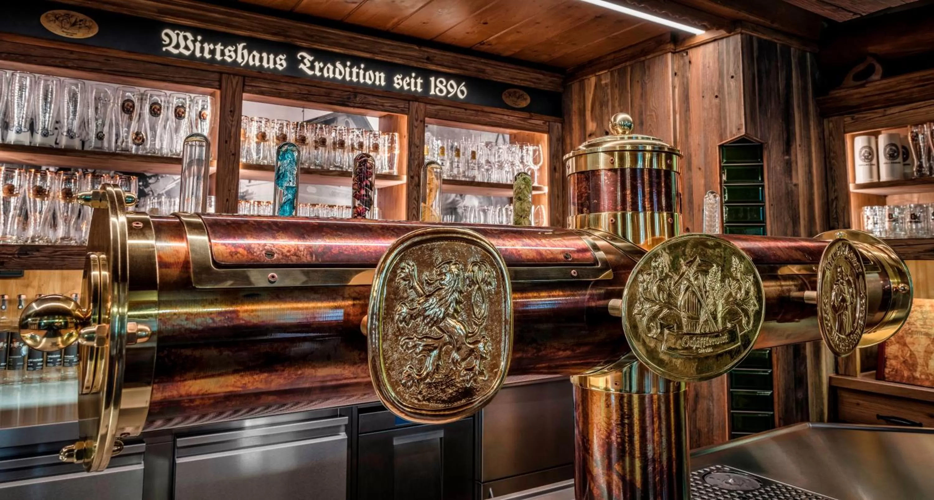 Lounge or bar in Hotel Schäfflerwirt