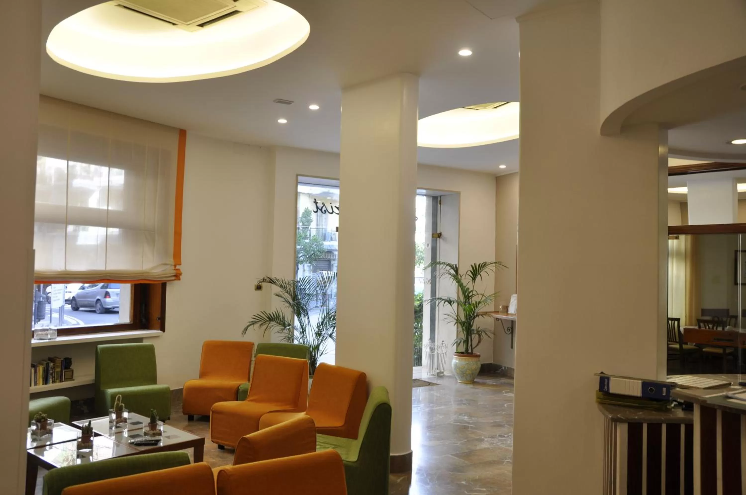 Lobby or reception in Hotel Tourist