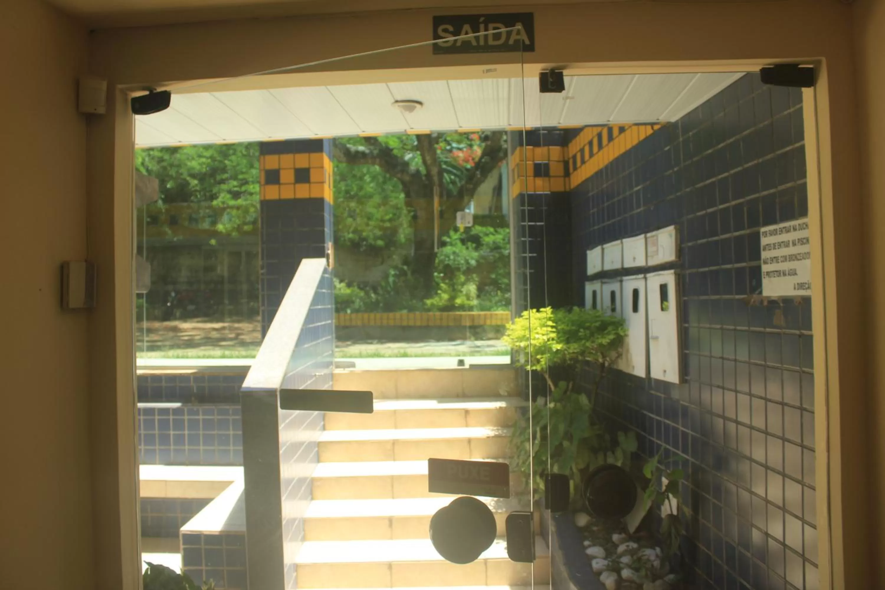 Communal lounge/ TV room in Pousada Recanto Setiba