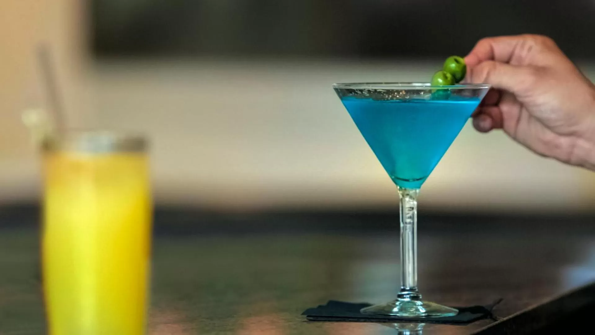 Alcoholic drinks in Grand Hotel