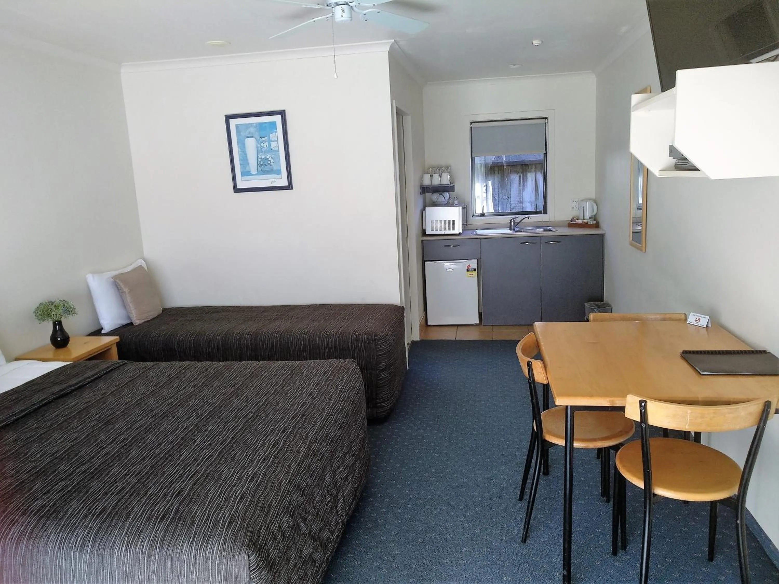 Bed in Stadium Motel