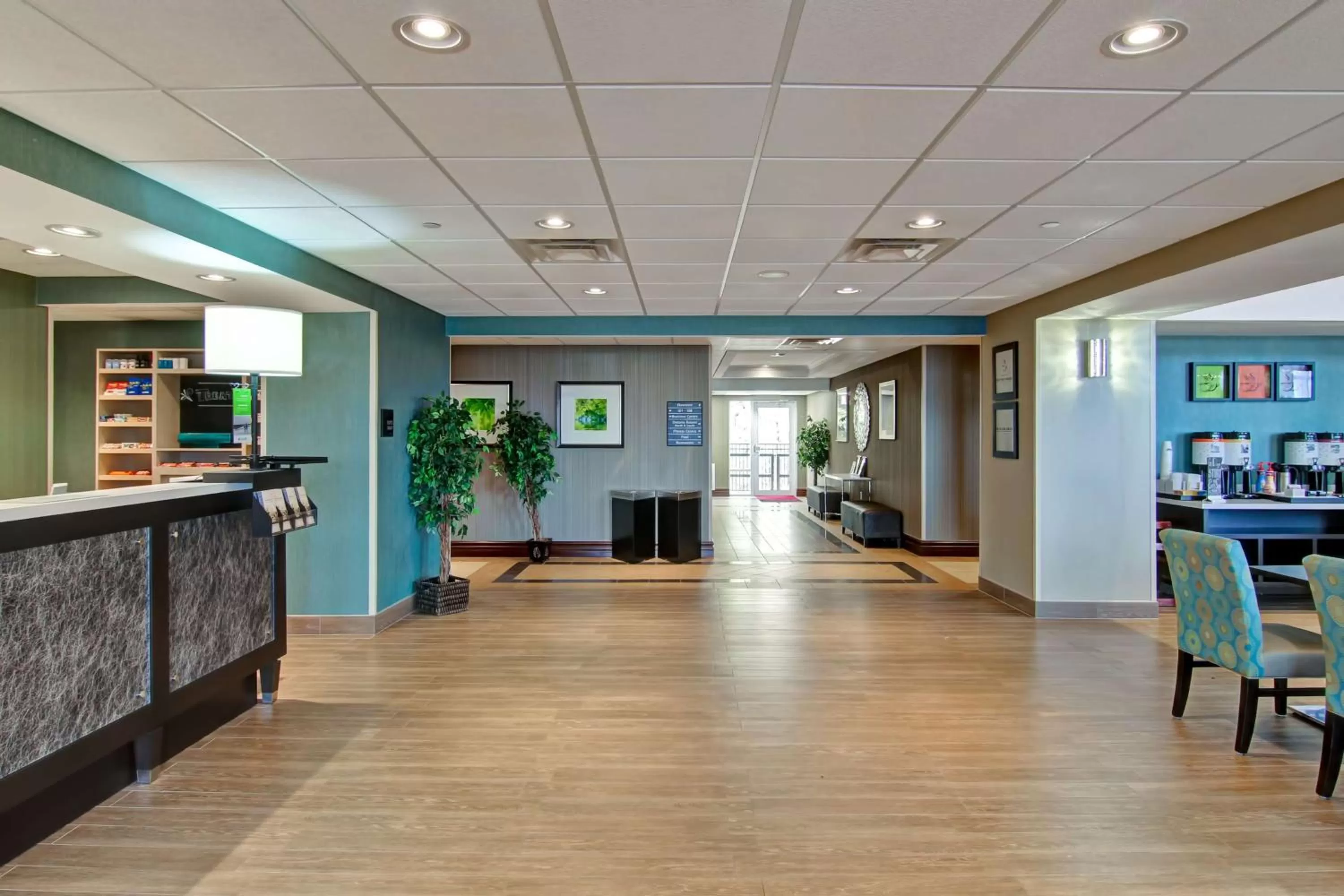 Lobby or reception in Hampton Inn Sudbury, Ontario