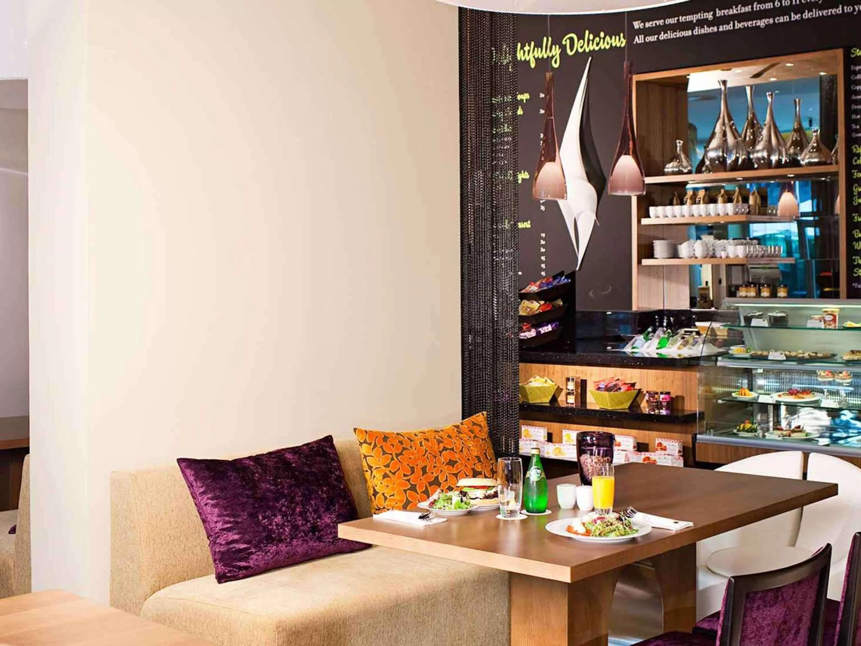 Lounge or bar in Novotel Suites Mall Avenue Dubai