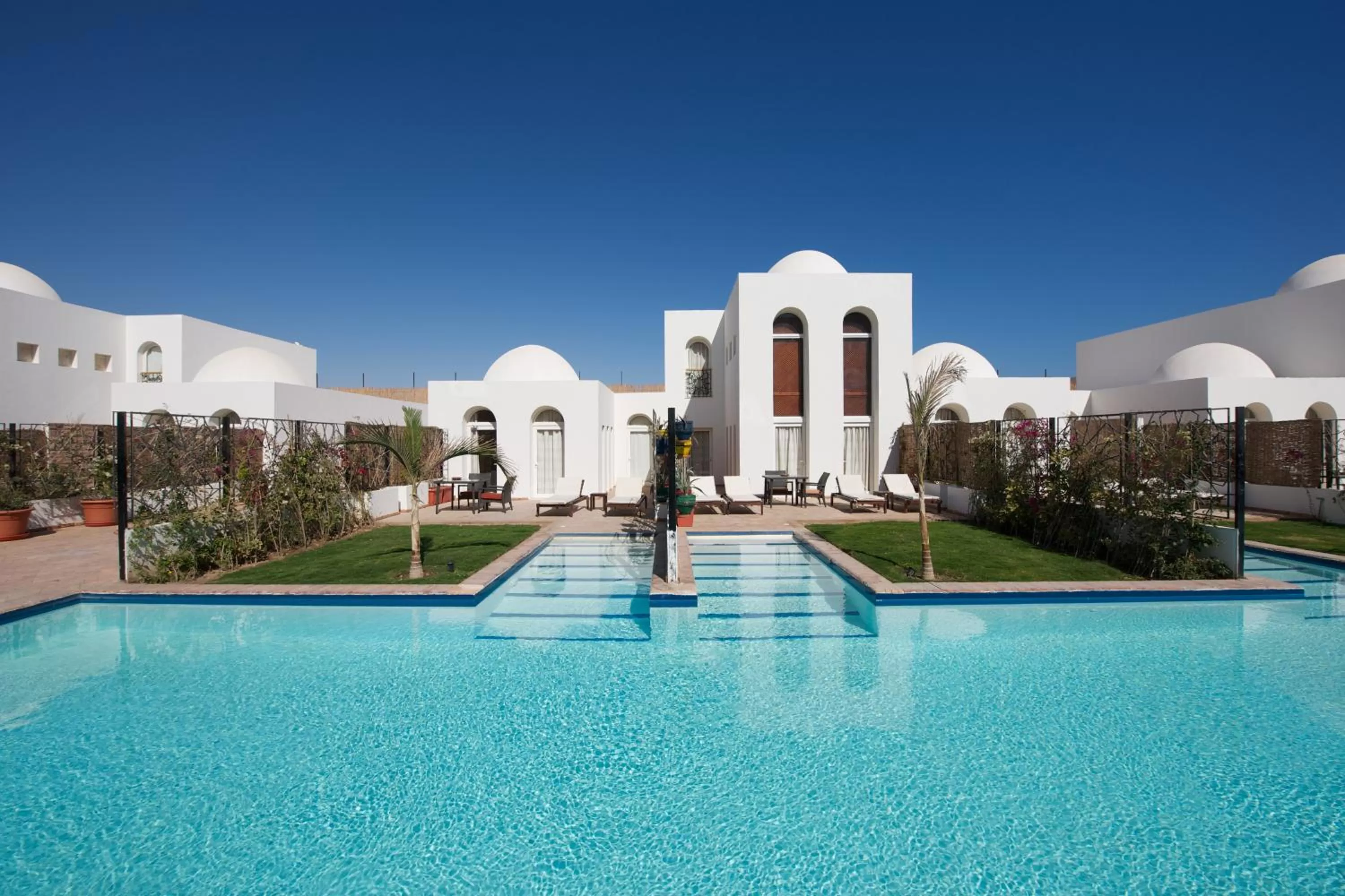 Swimming pool in Fort Arabesque Resort, Spa & Villas
