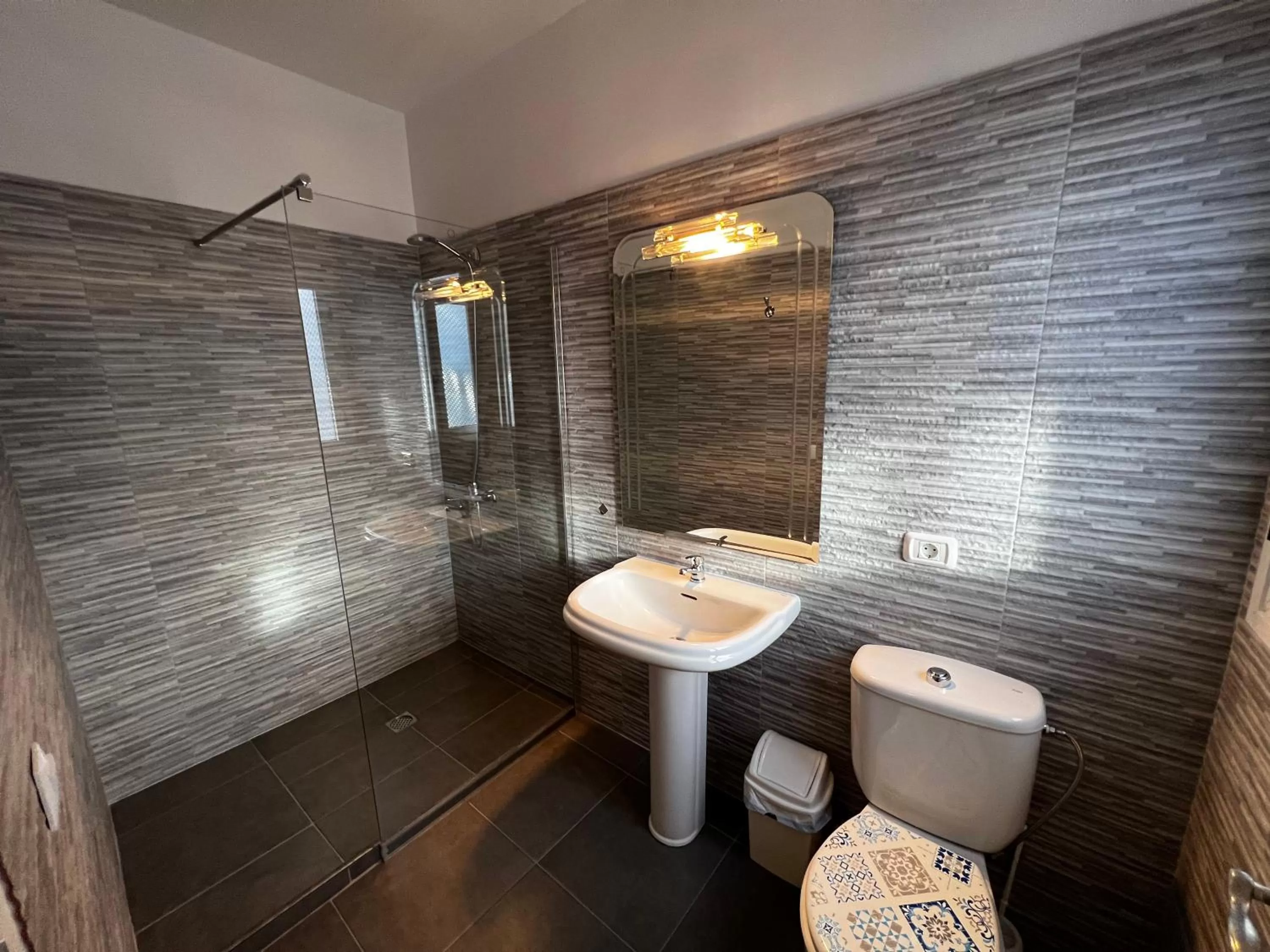 Bathroom in El jardin de Iris