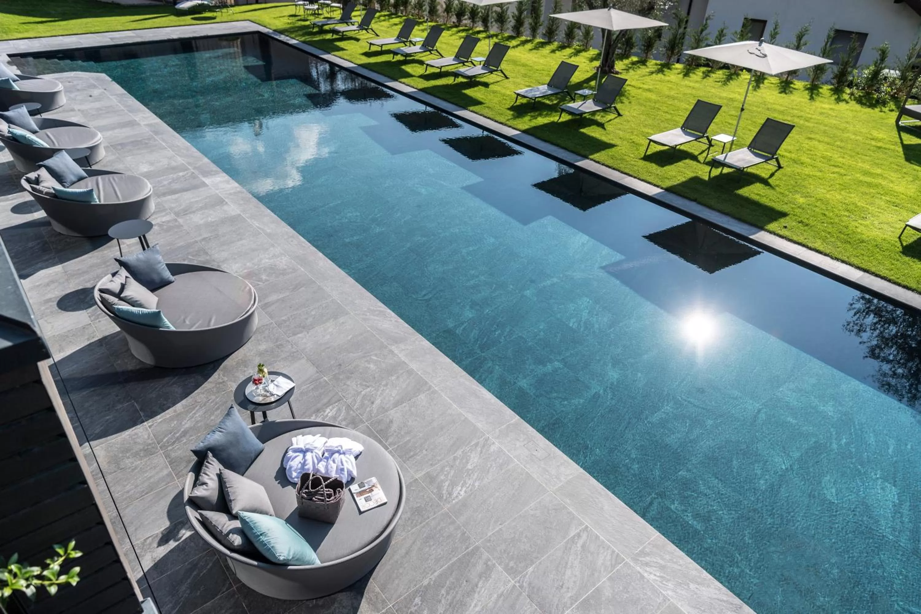 Swimming Pool in Mair Am Ort Living Hotel B&B