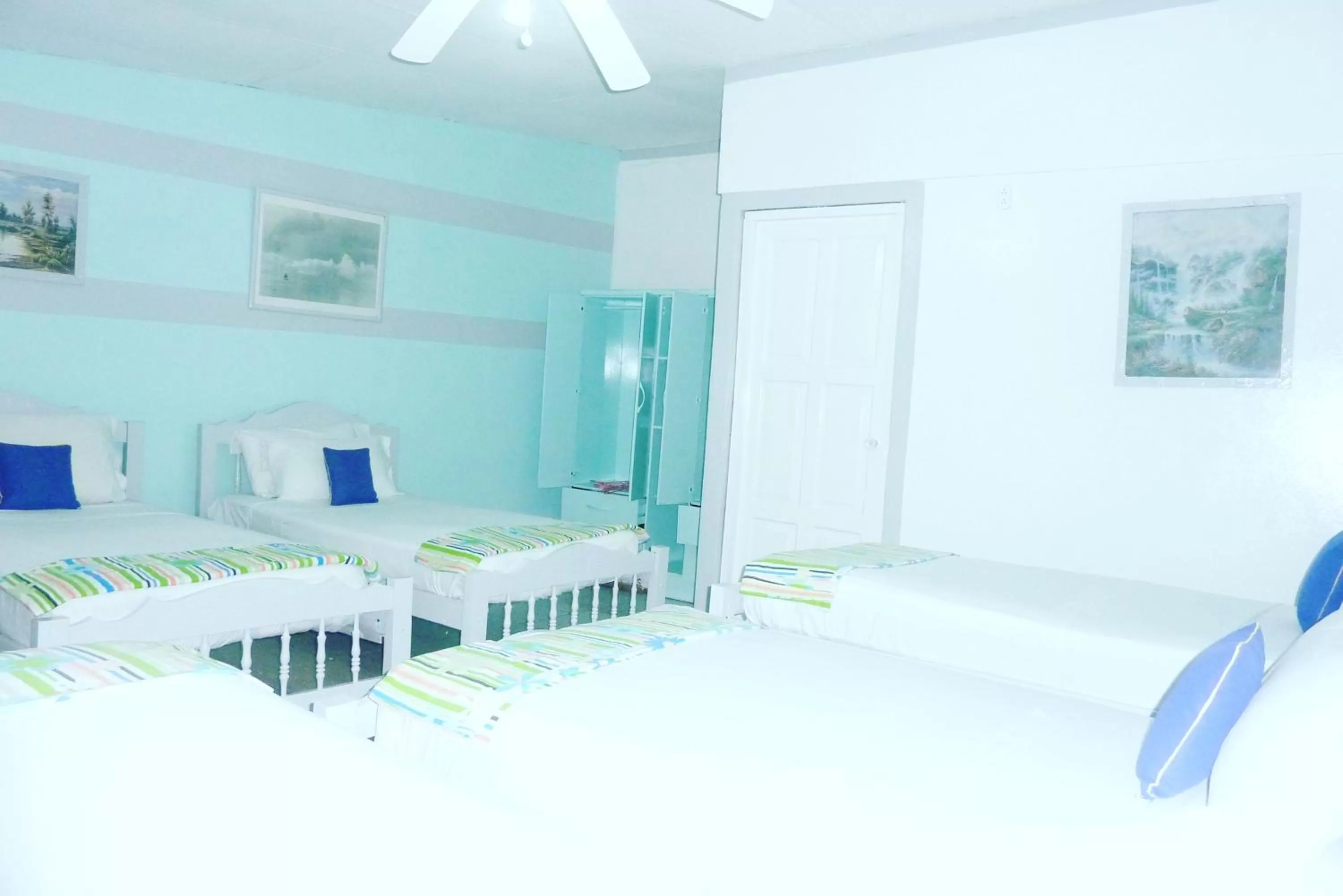 Bed in Hotel Ivania´s