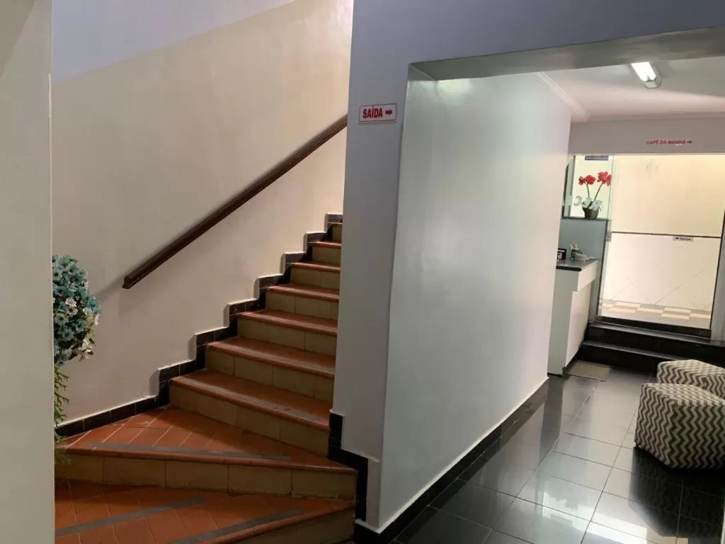 Lobby or reception in Hotel Central de Anápolis