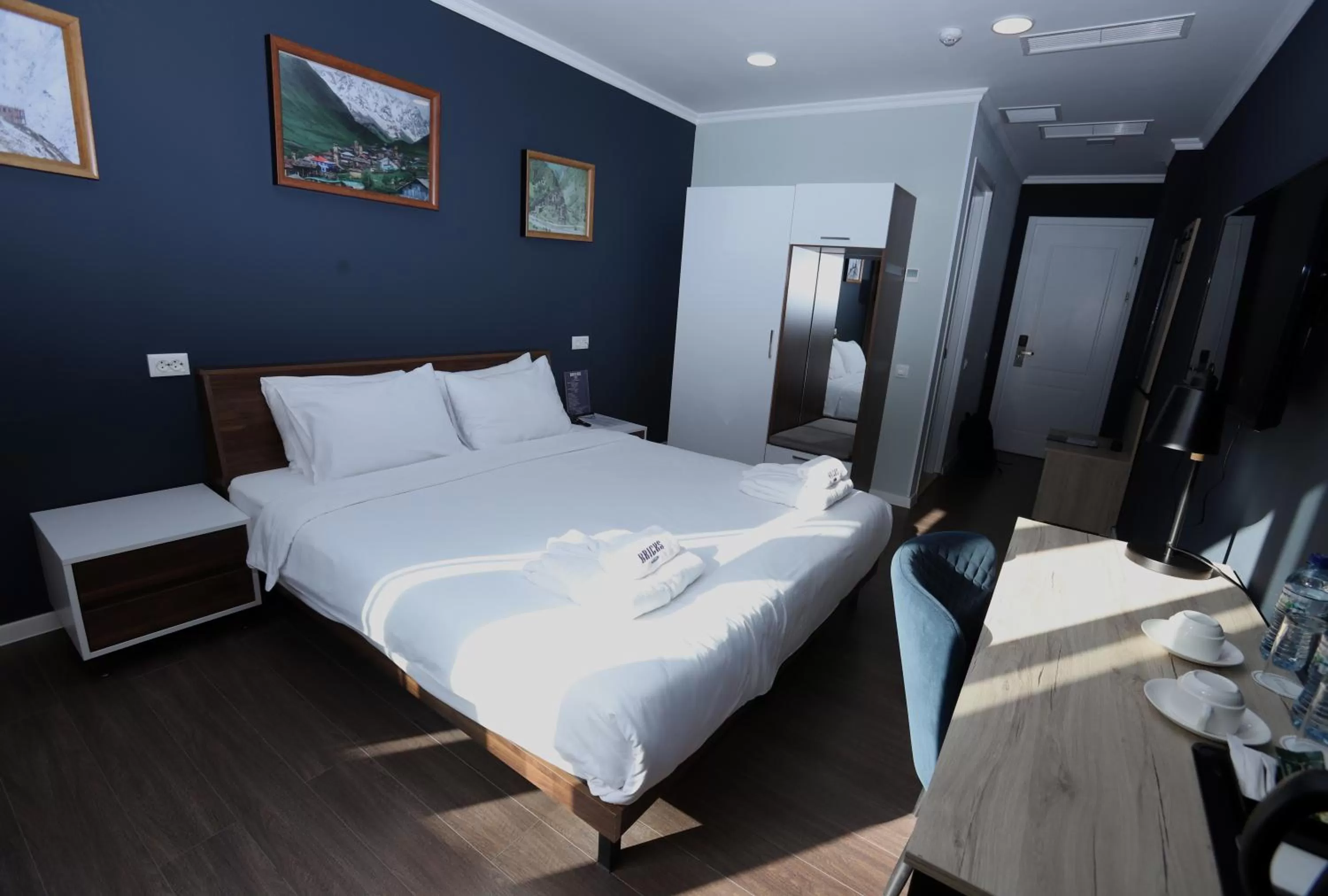 Photo of the whole room, Bed in Bricks Hotel Tbilisi