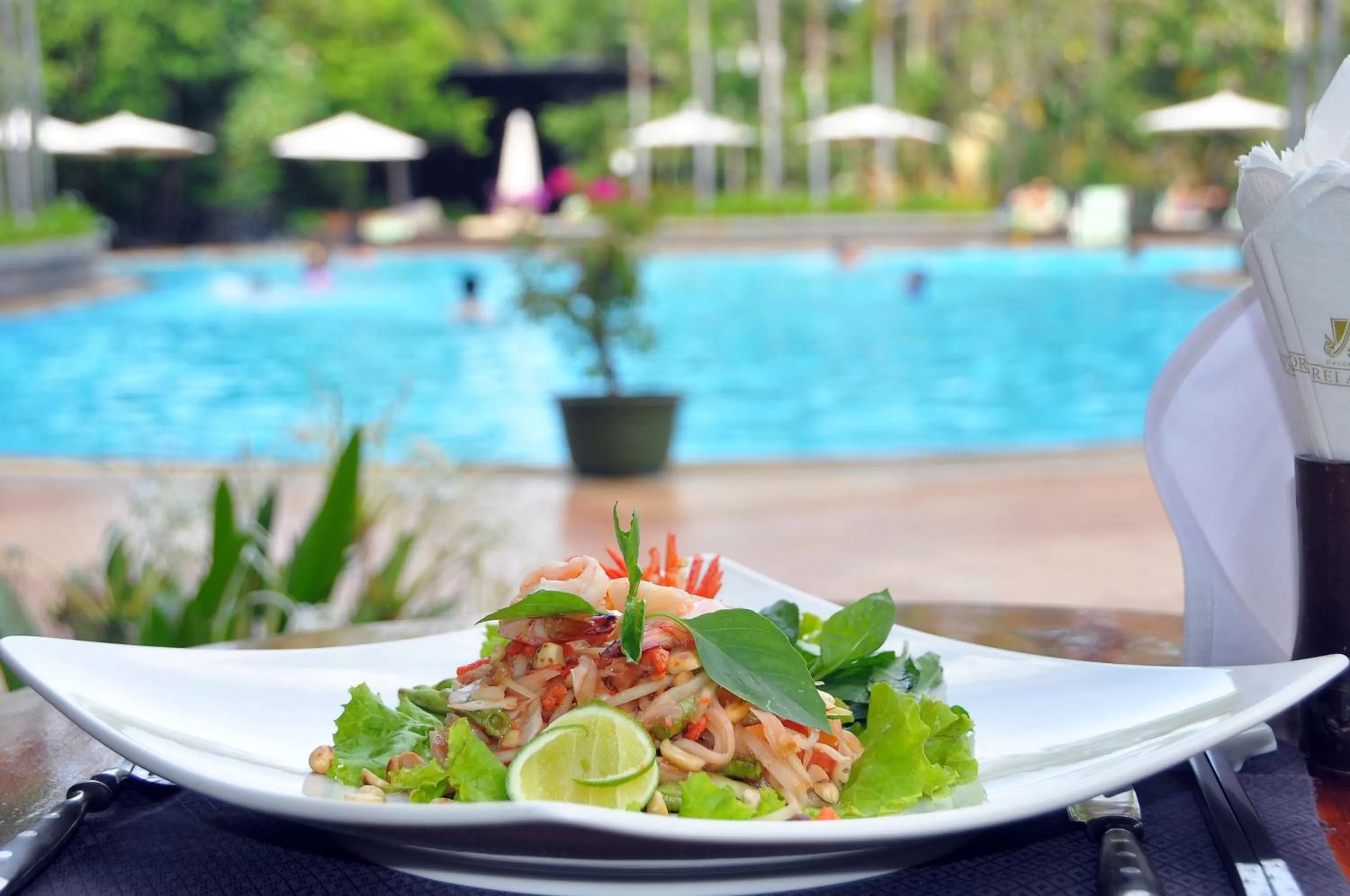 Facade/entrance in THE PRIVILEGE FLOOR by Borei Angkor